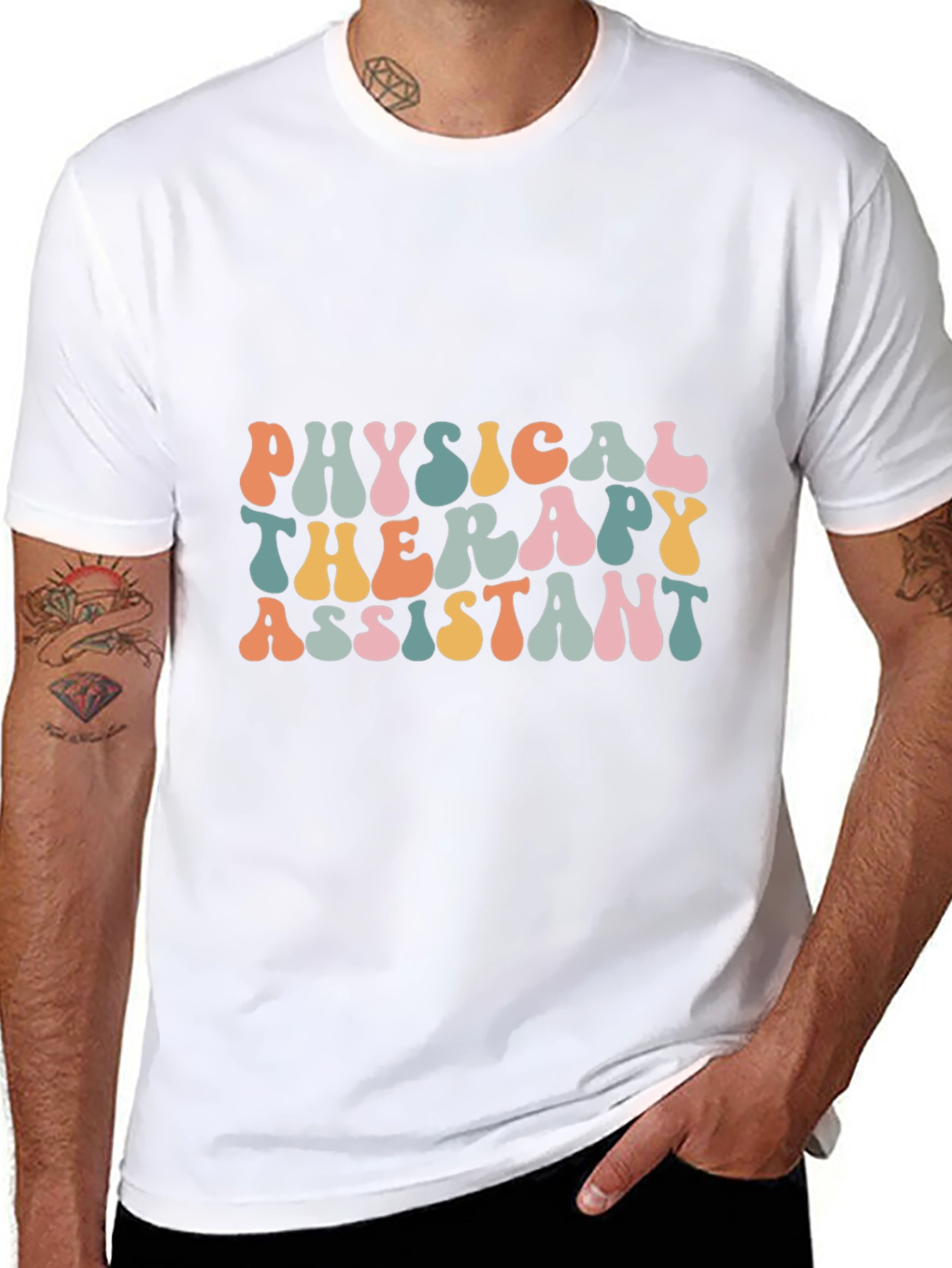 Physical Therapy Assistant Retro T-Shirt