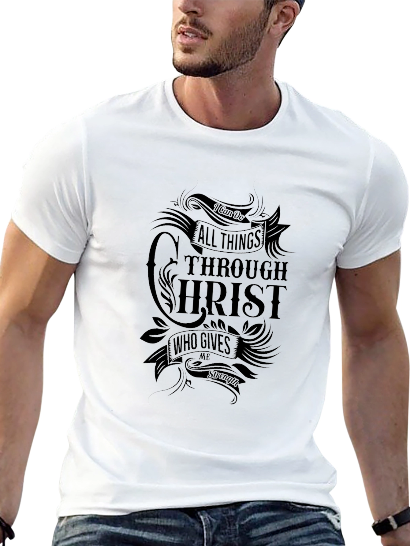 Christian Graphic T-Shirt - I Can Do All Things