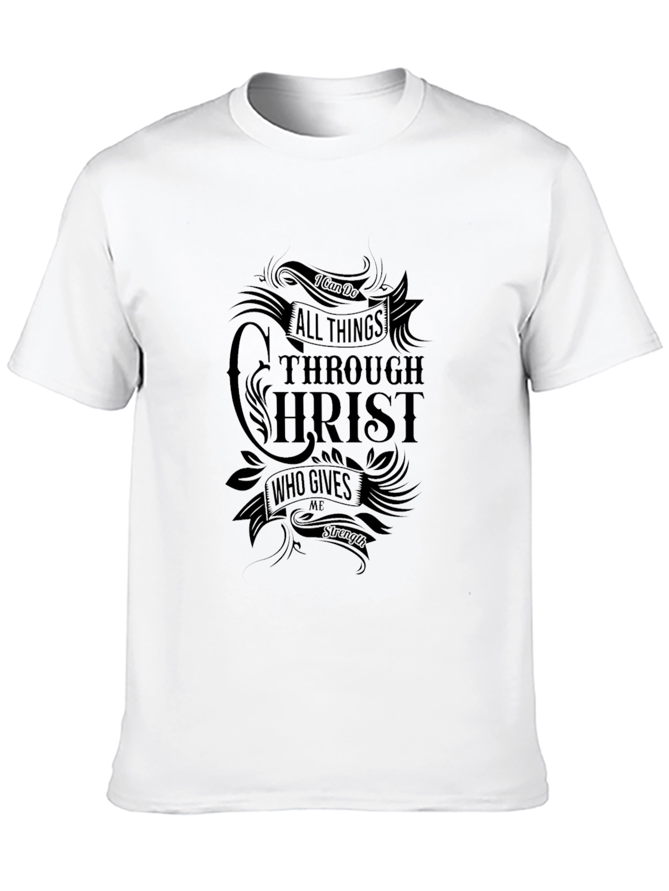 Christian Graphic T-Shirt - I Can Do All Things