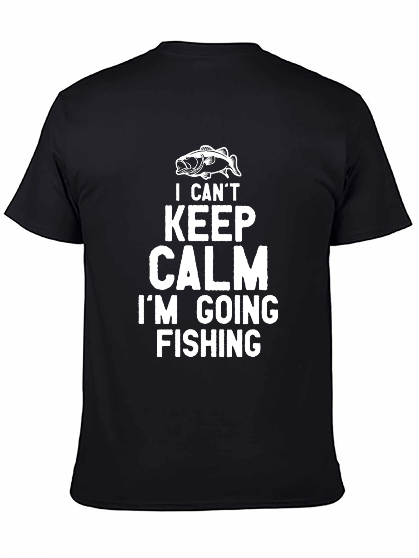 Funny Fishing T-Shirt: I Cant Keep Calm