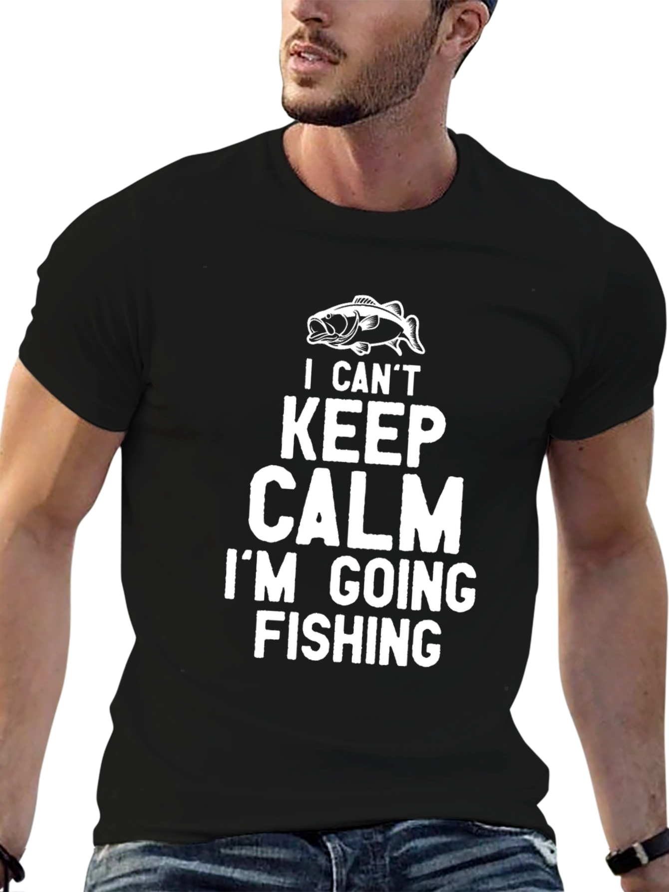 Funny Fishing T-Shirt: I Cant Keep Calm