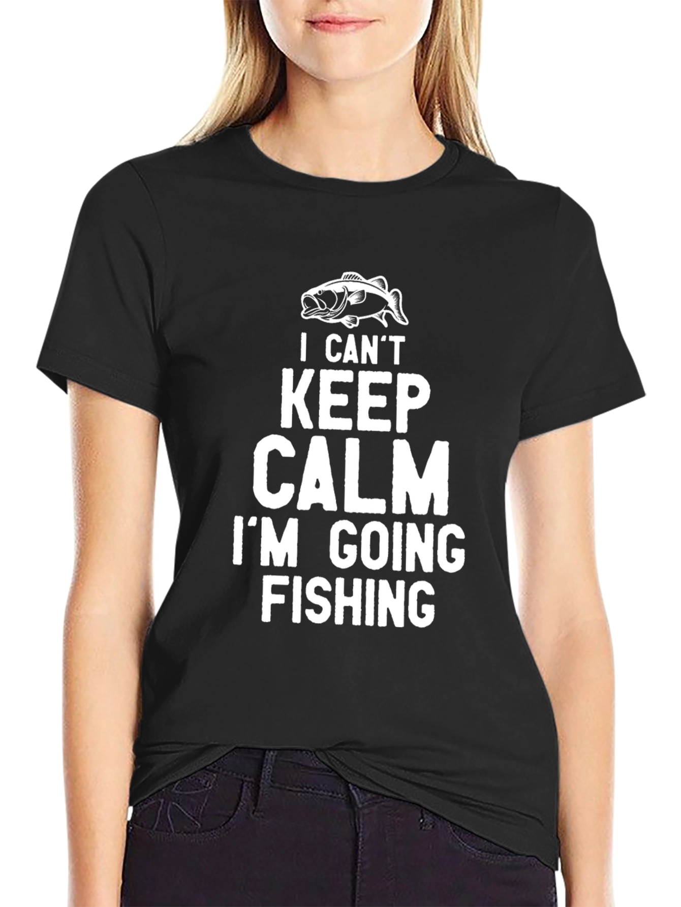 Funny Fishing T-Shirt: I Cant Keep Calm