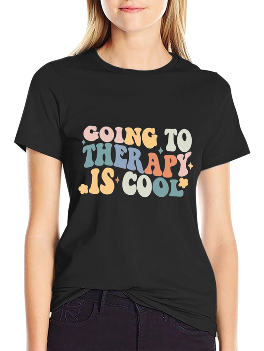 Therapy is Cool Graphic Tee