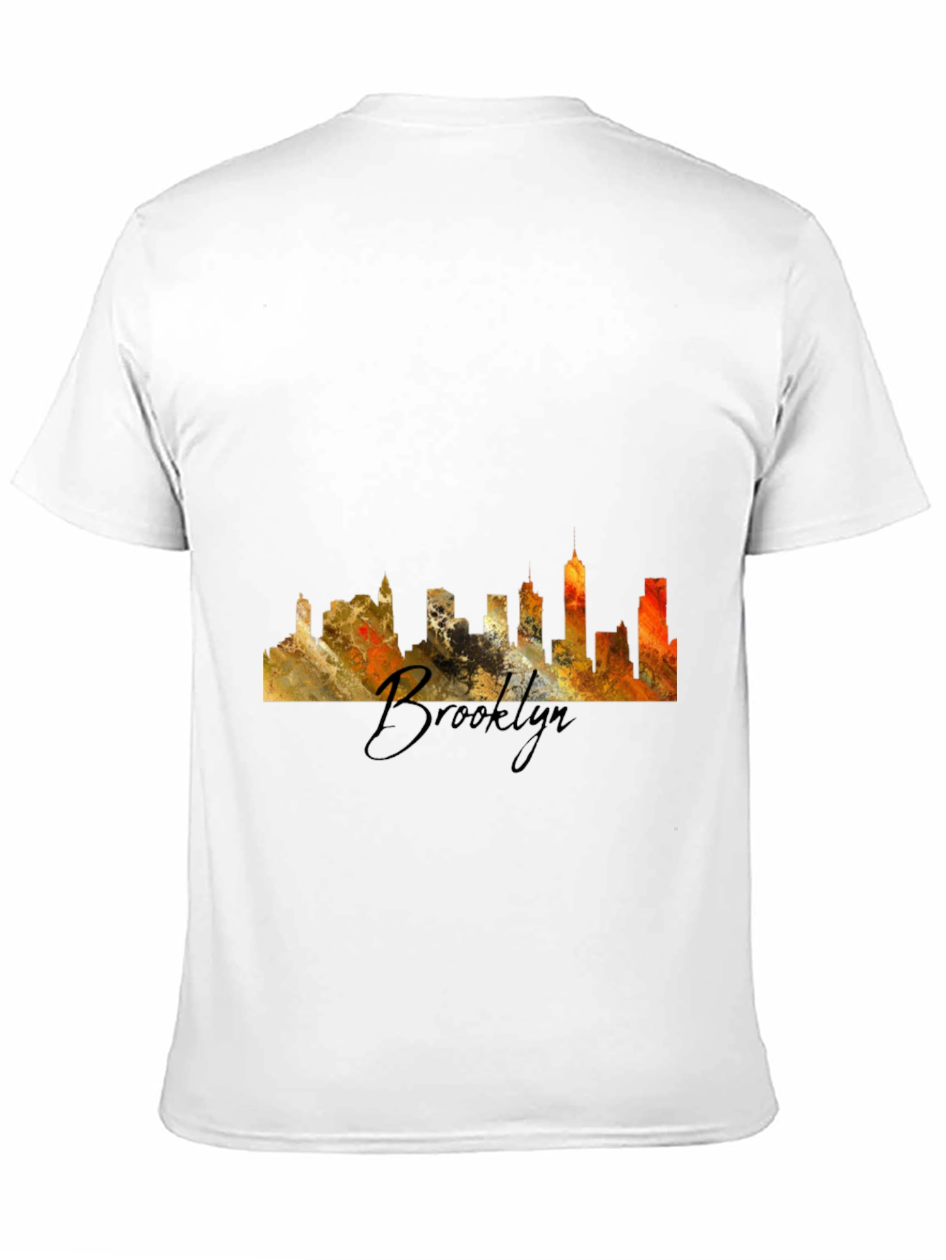 Brooklyn Skyline Black T-Shirt