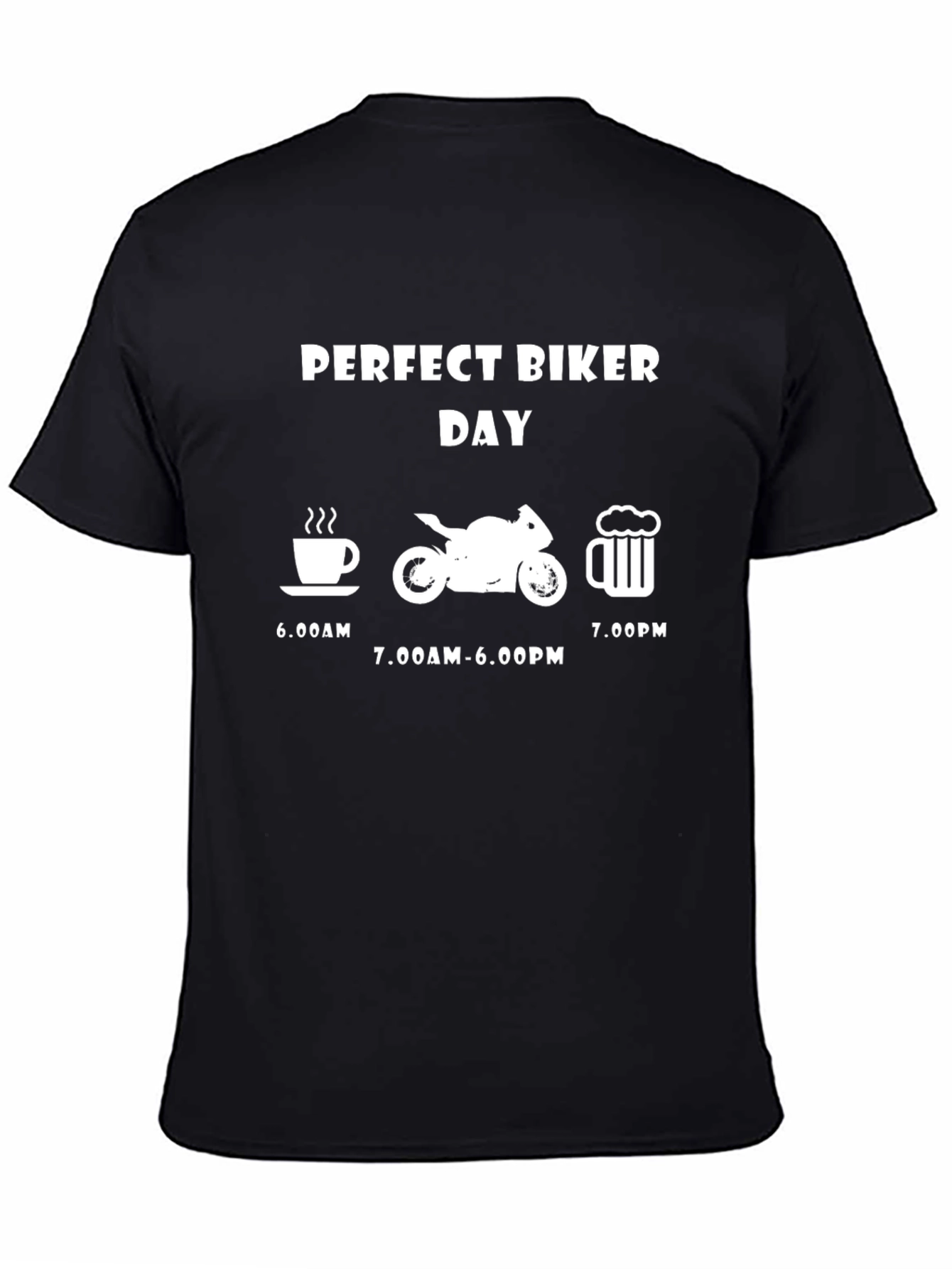 Perfect Biker Day Graphic Tee