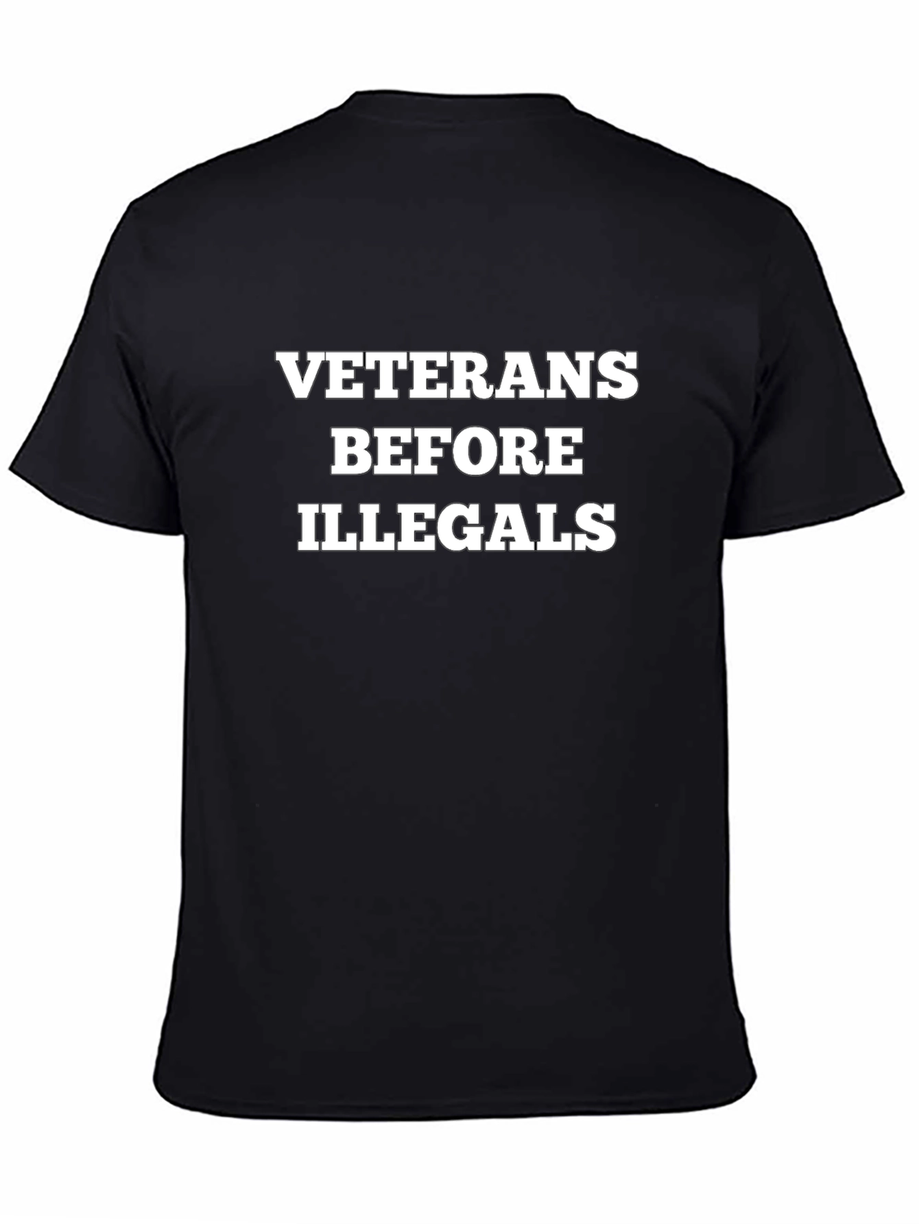 Veterans Before Illegals Graphic Tee
