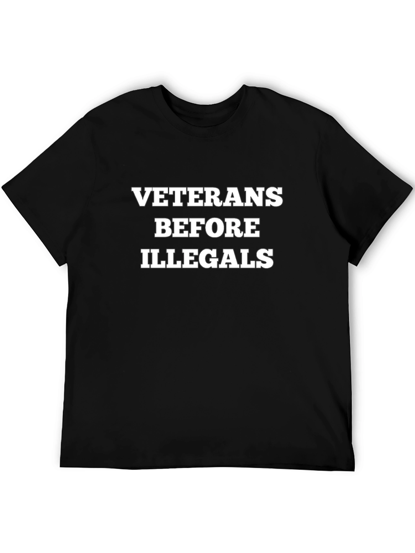 Veterans Before Illegals Graphic Tee