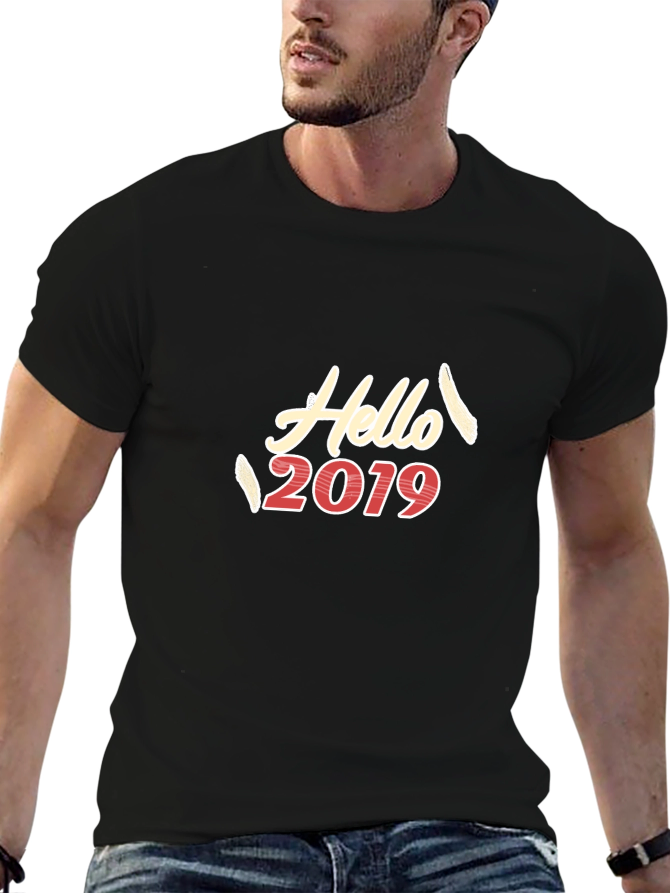 Hello 2019 Graphic T-Shirt