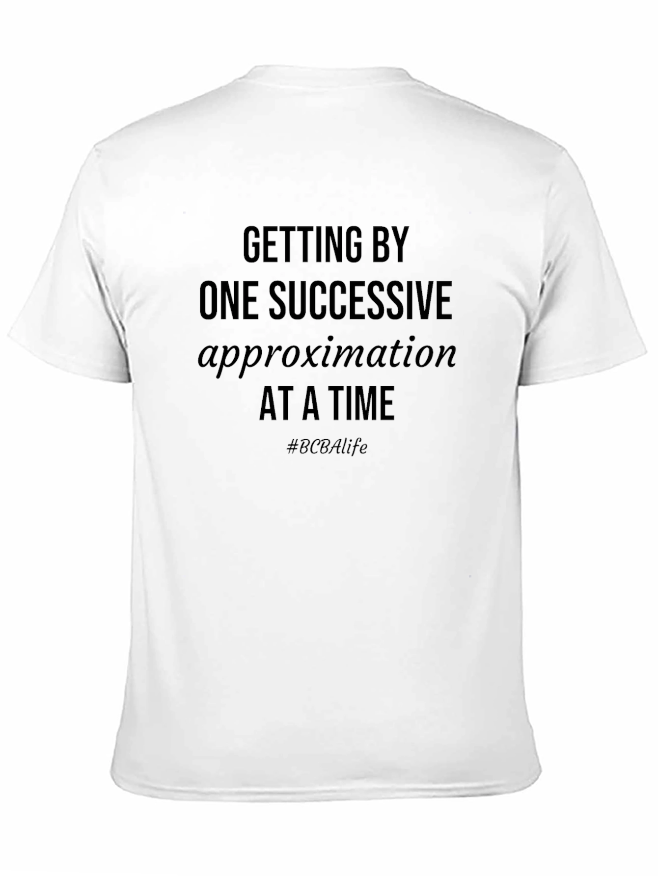 Successive Approximation Black T-Shirt