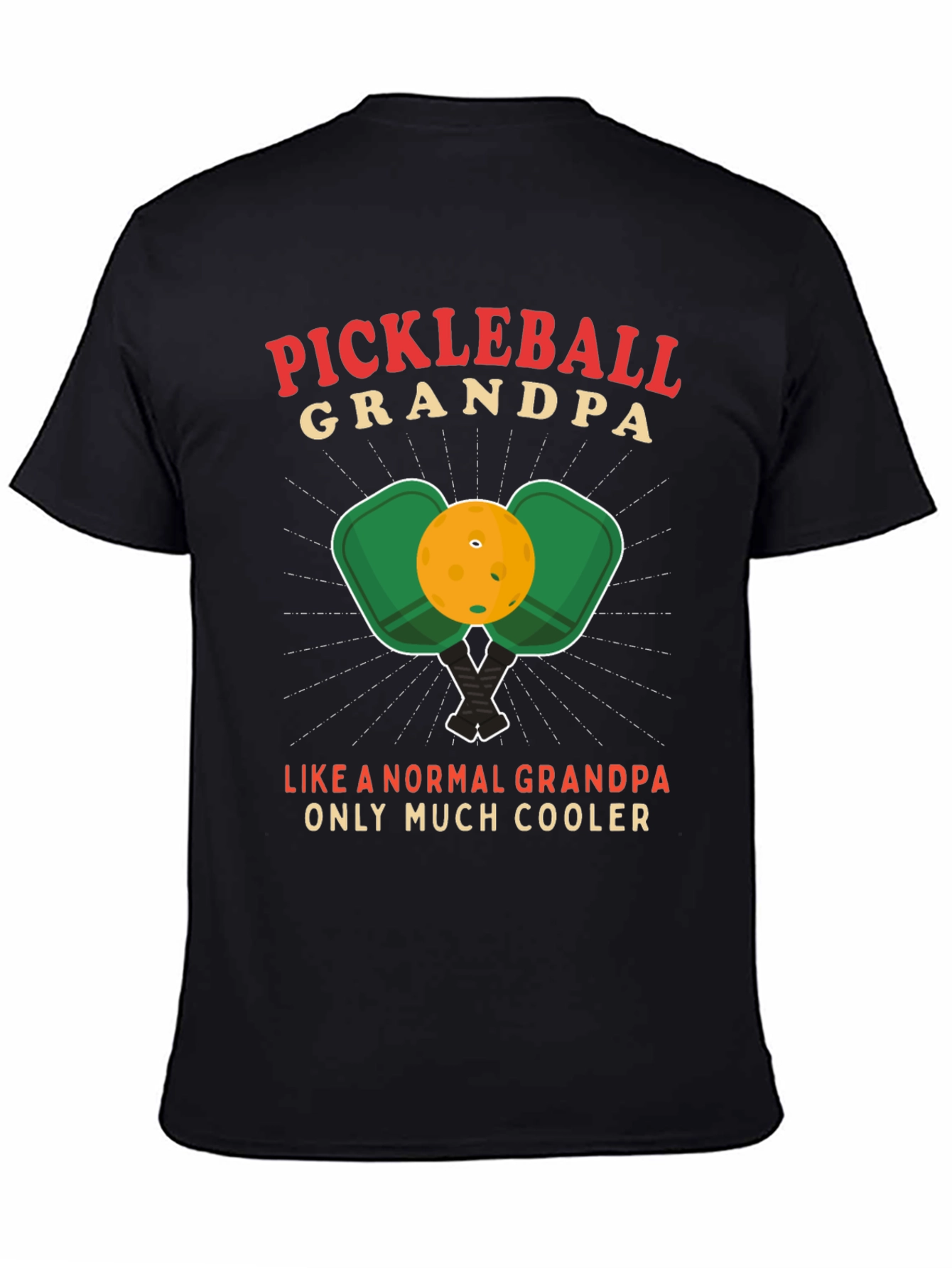 Pickleball Grandpa T-Shirt - Cool Grandpa Edition!