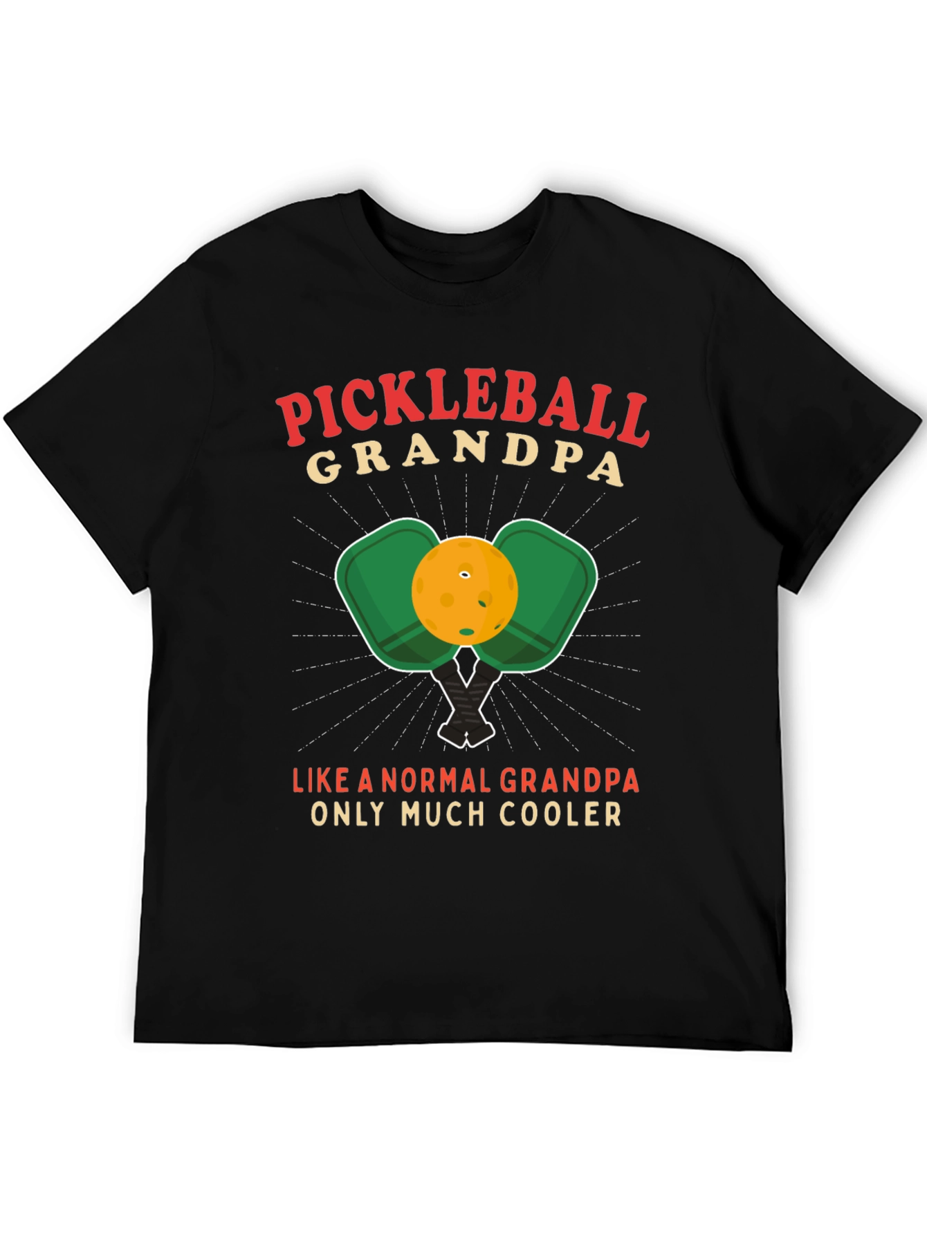 Pickleball Grandpa T-Shirt - Cool Grandpa Edition!