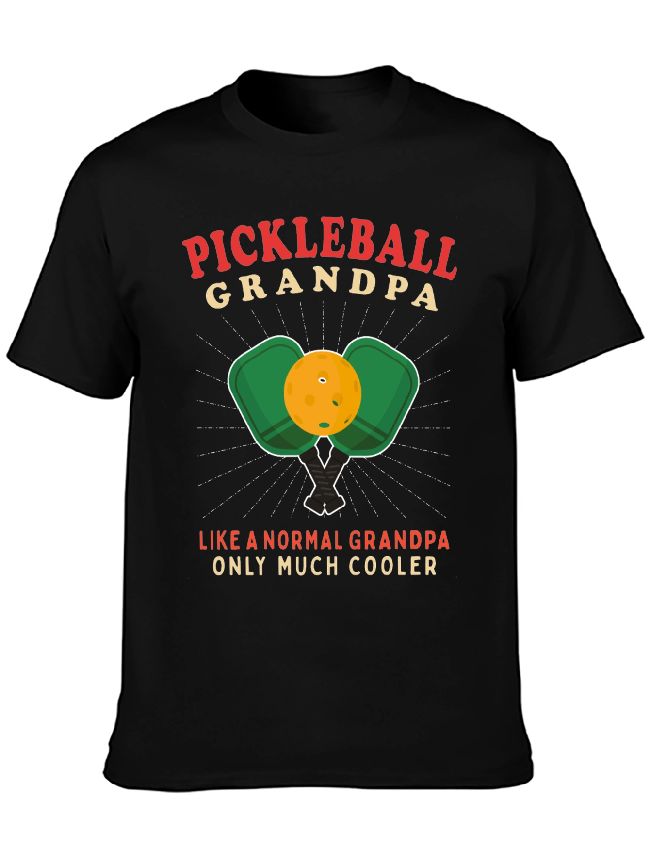 Pickleball Grandpa T-Shirt - Cool Grandpa Edition!