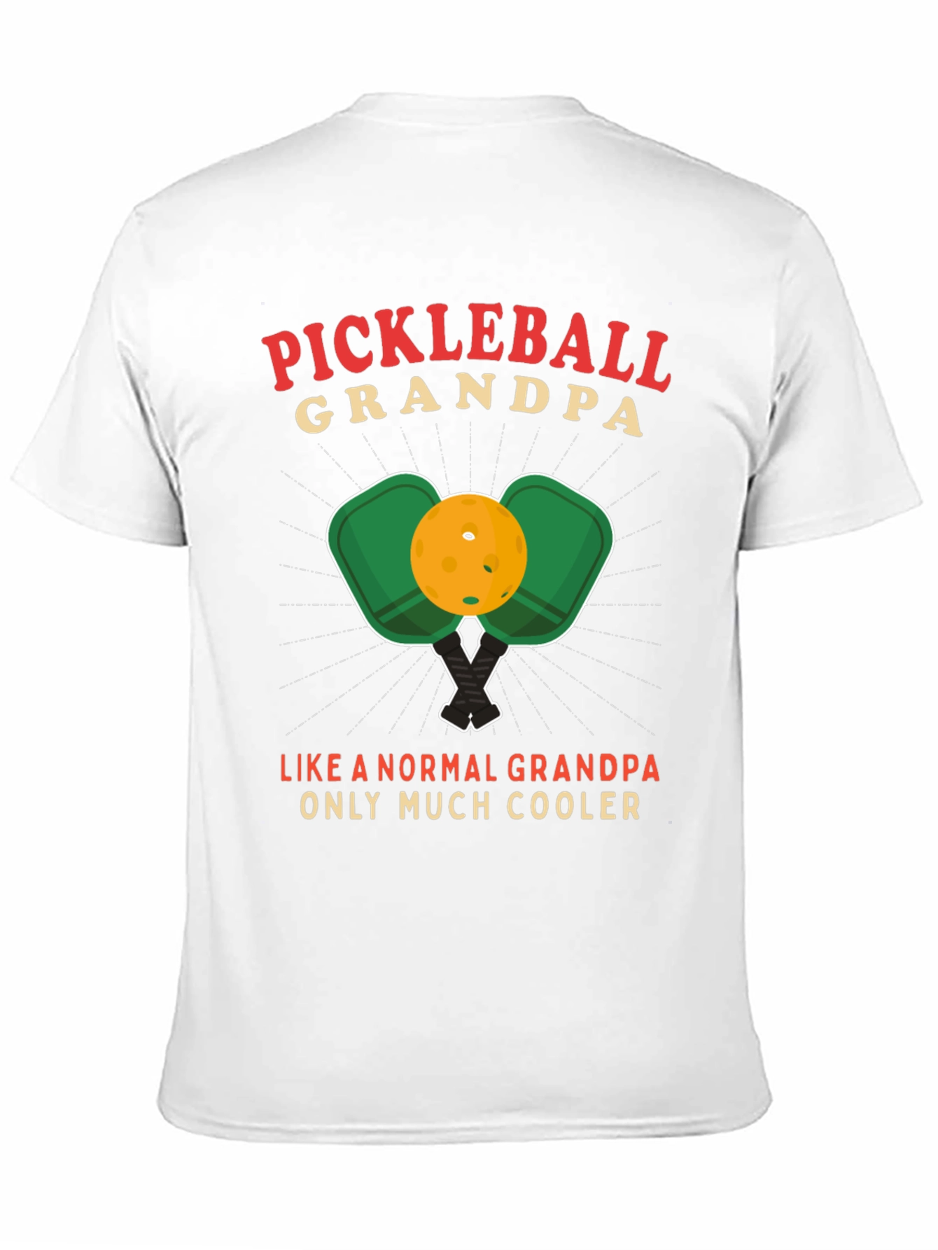 Pickleball Grandpa T-Shirt - Cool Grandpa Edition!