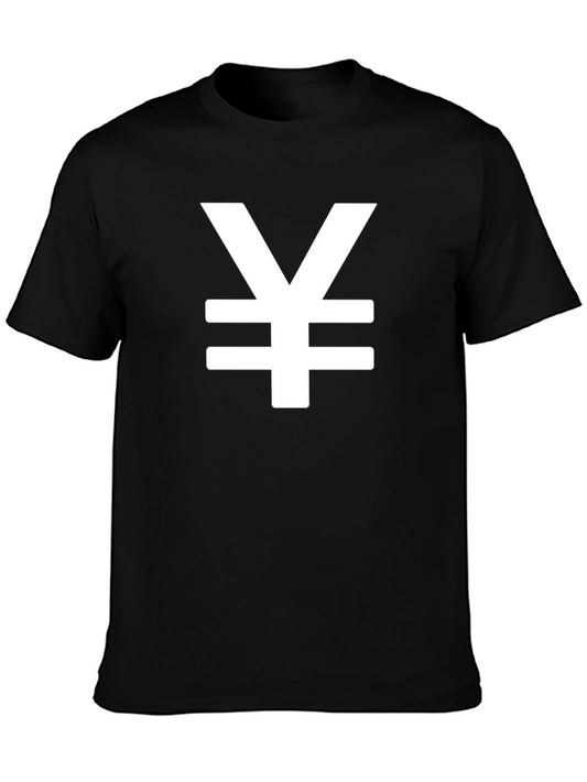 Yen Symbol T-Shirt - Classic Black Tee