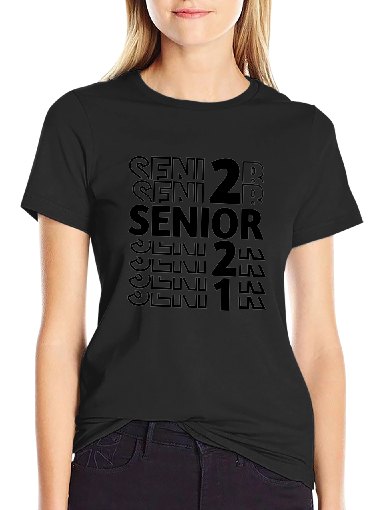 Senior 2021 T-Shirt - Graduation Year Tee