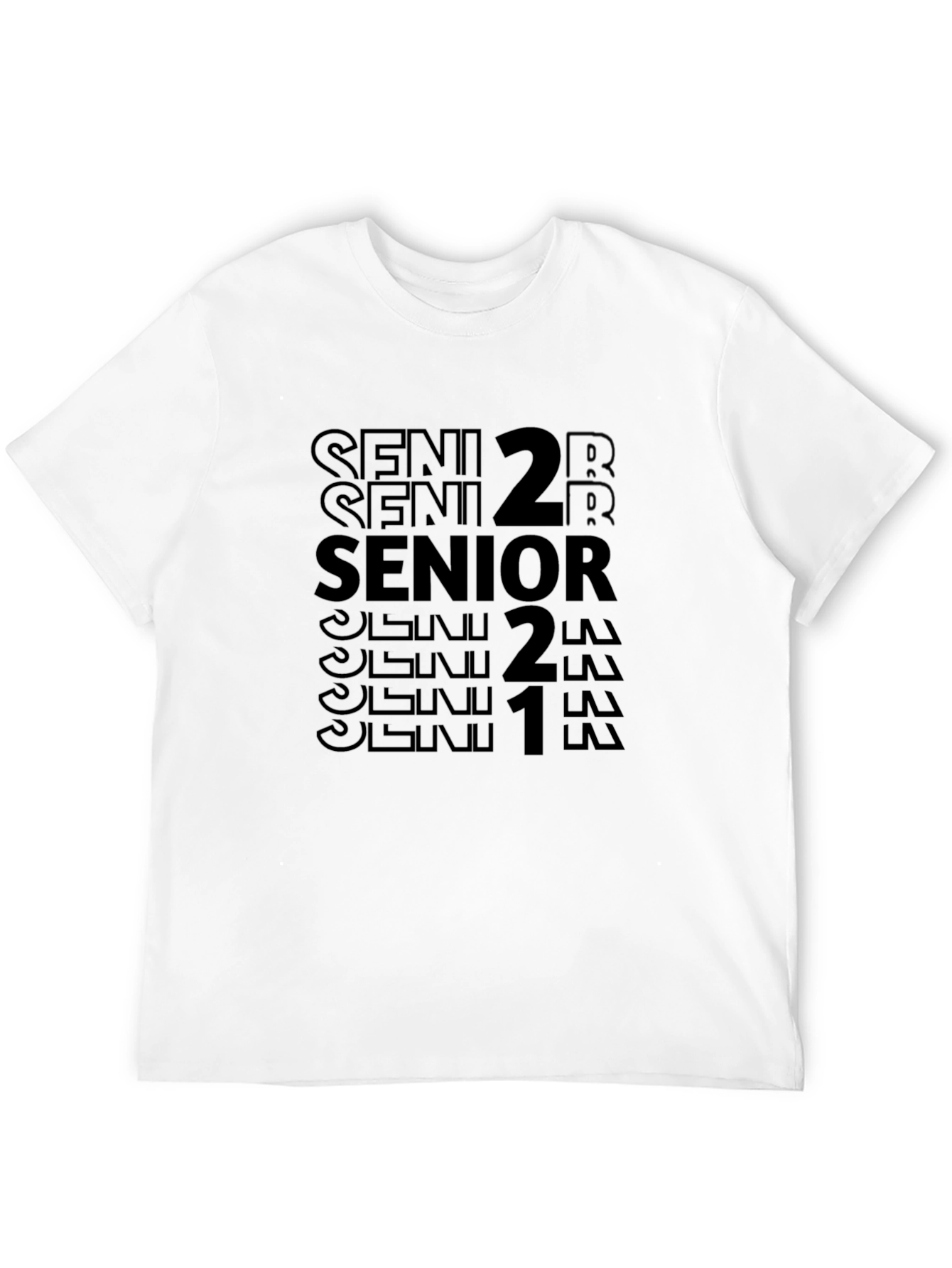 Senior 2021 T-Shirt - Graduation Year Tee