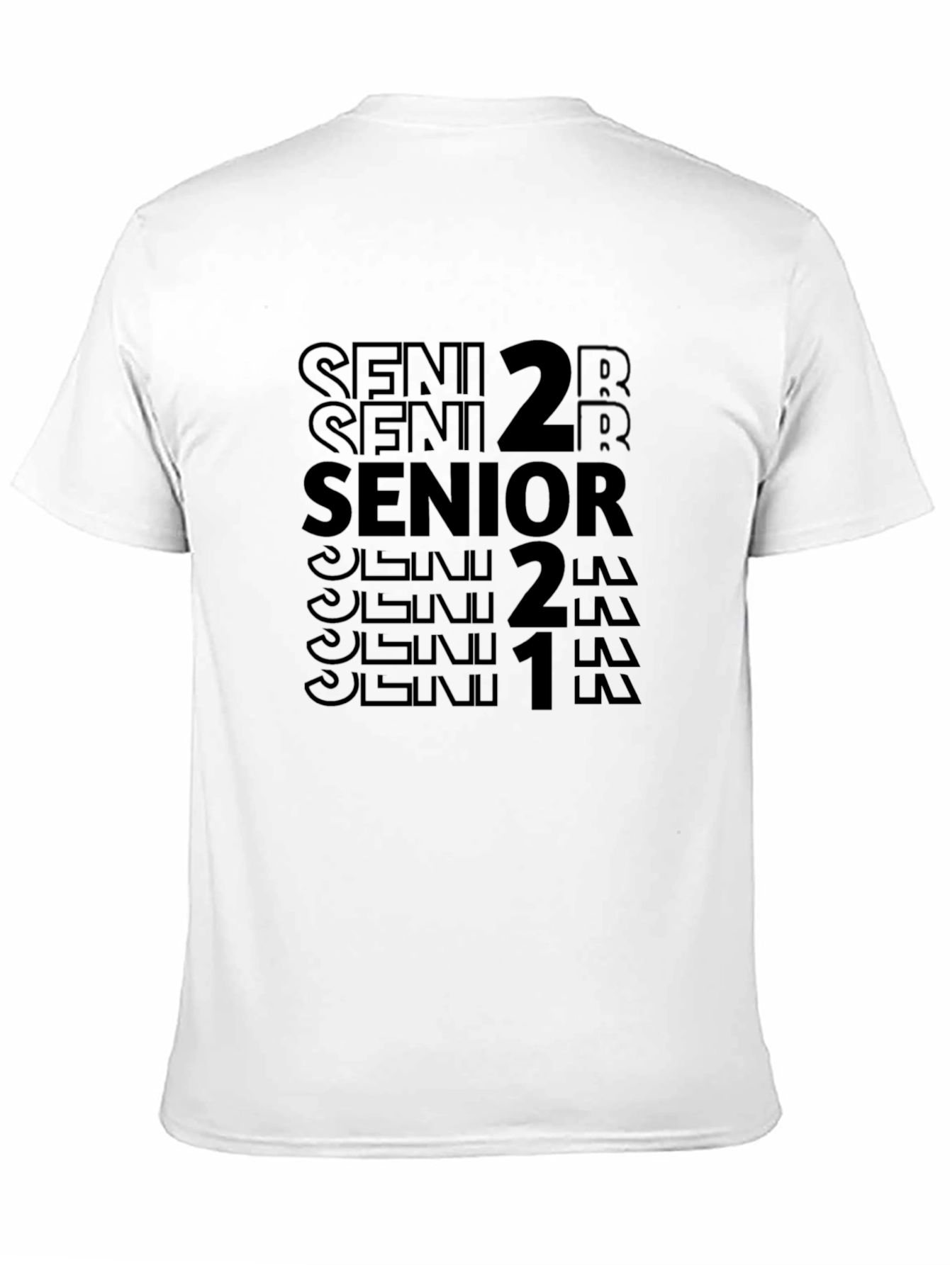 Senior 2021 T-Shirt - Graduation Year Tee