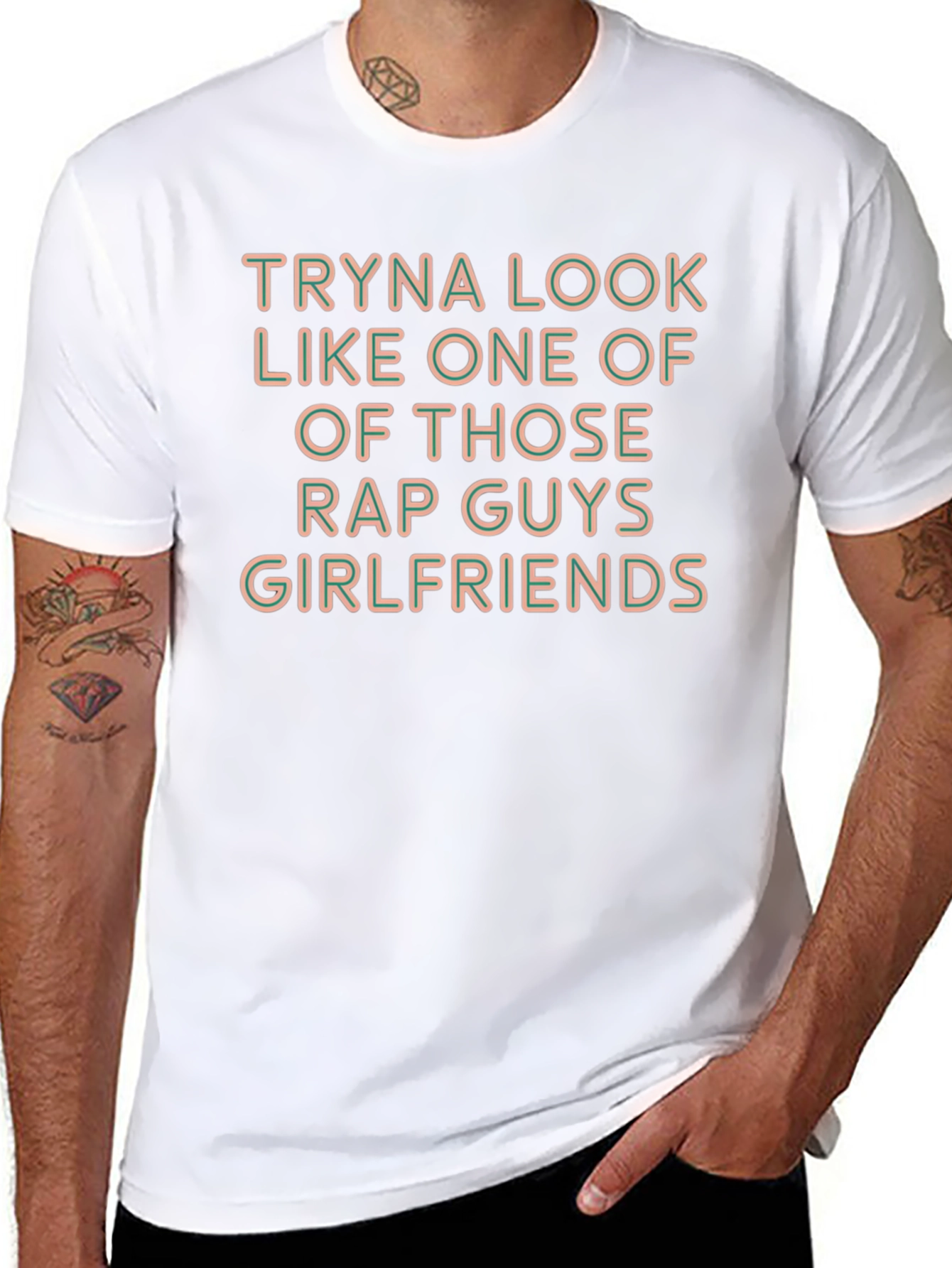 Funny Rap Guys Girlfriend T-Shirt