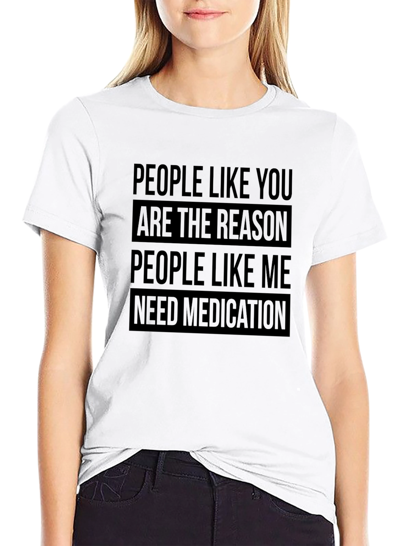 Humorous Medication Graphic T-Shirt