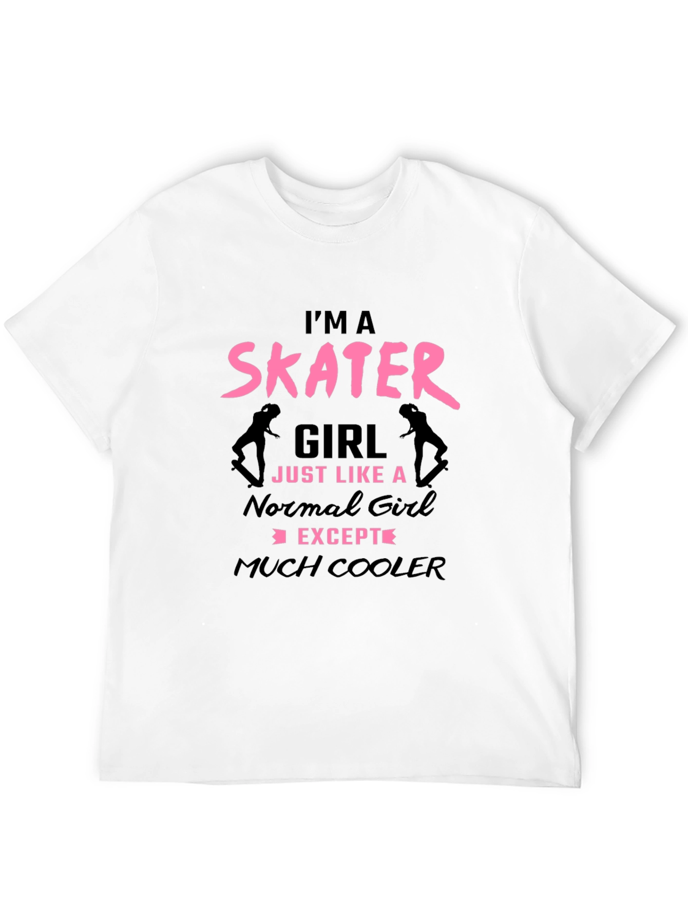 Skater Girl T-Shirt - Cool Skater Tee