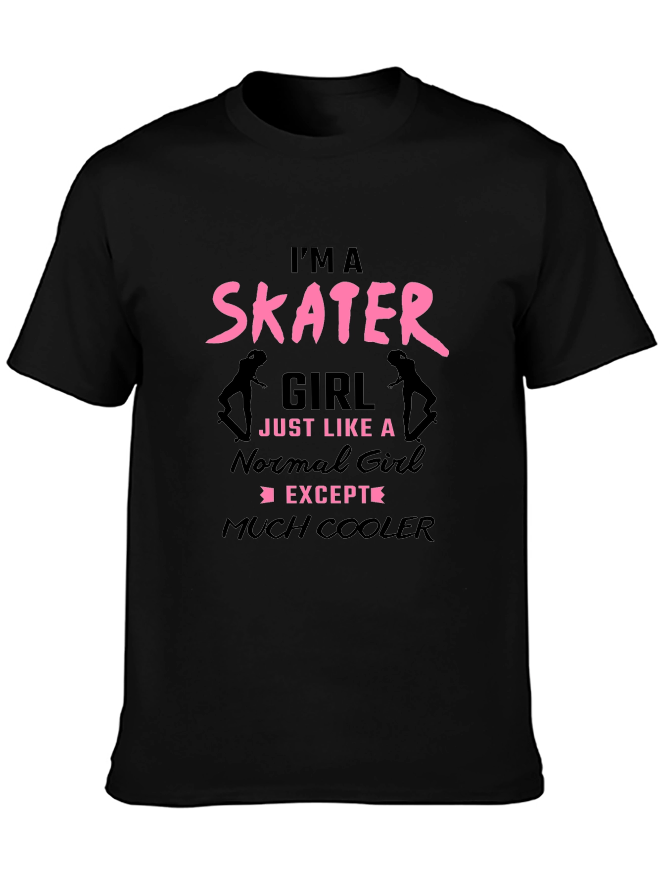 Skater Girl T-Shirt - Cool Skater Tee