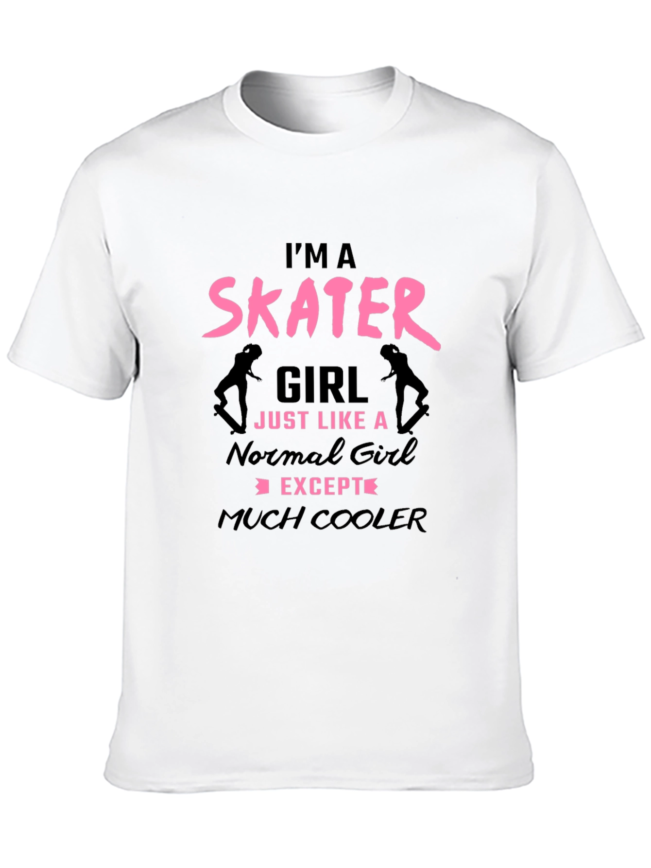 Skater Girl T-Shirt - Cool Skater Tee