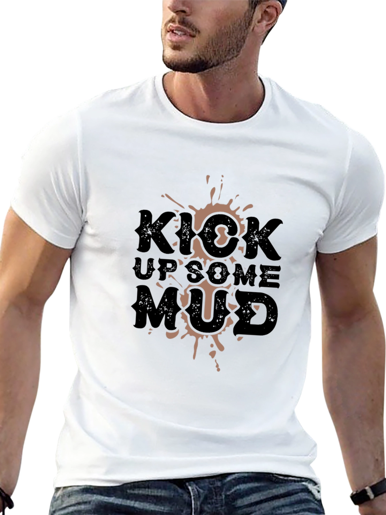 Kick Up Some Mud Graphic Tee