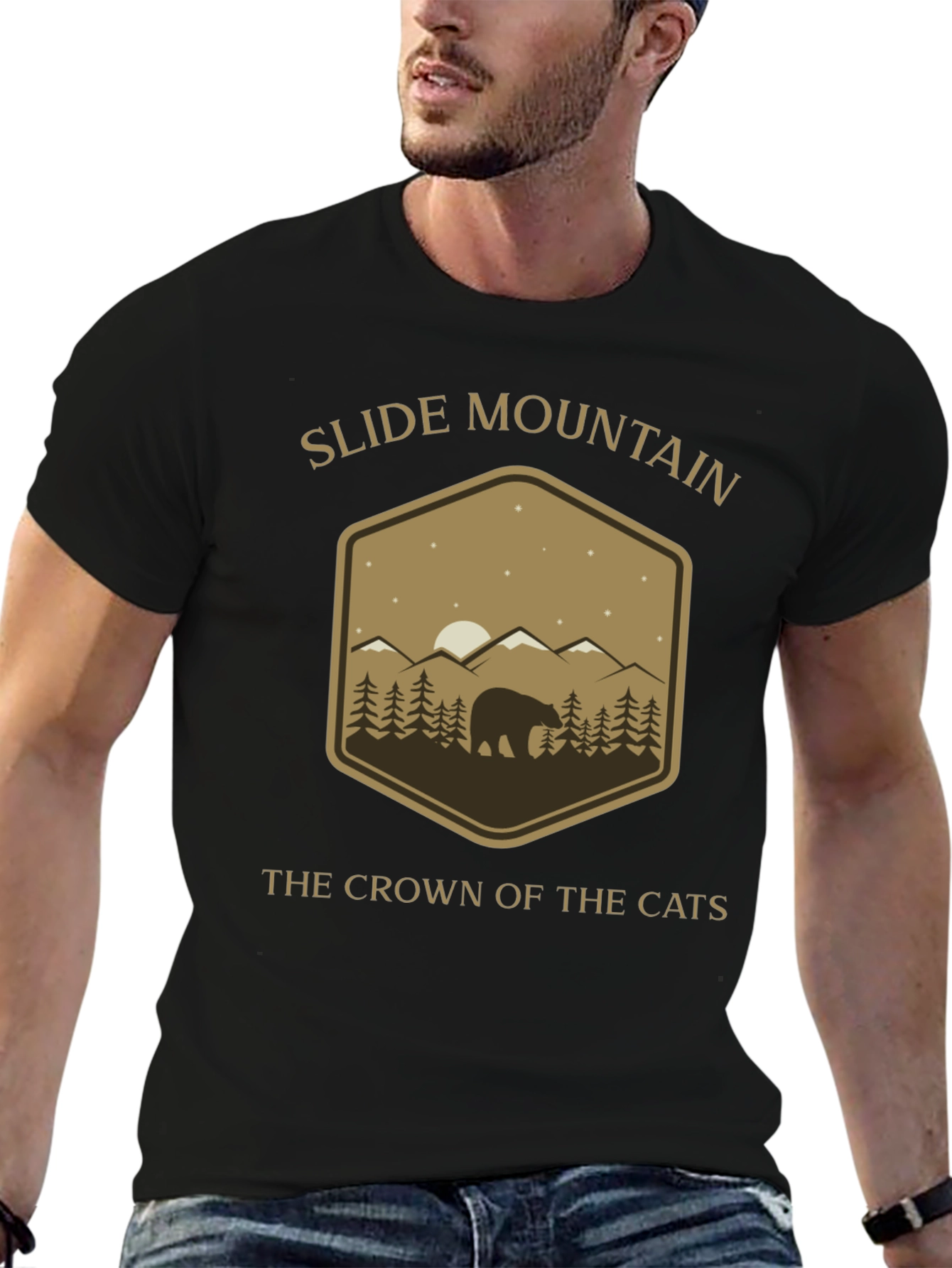 Slide Mountain Graphic Tee - Catskill Bear