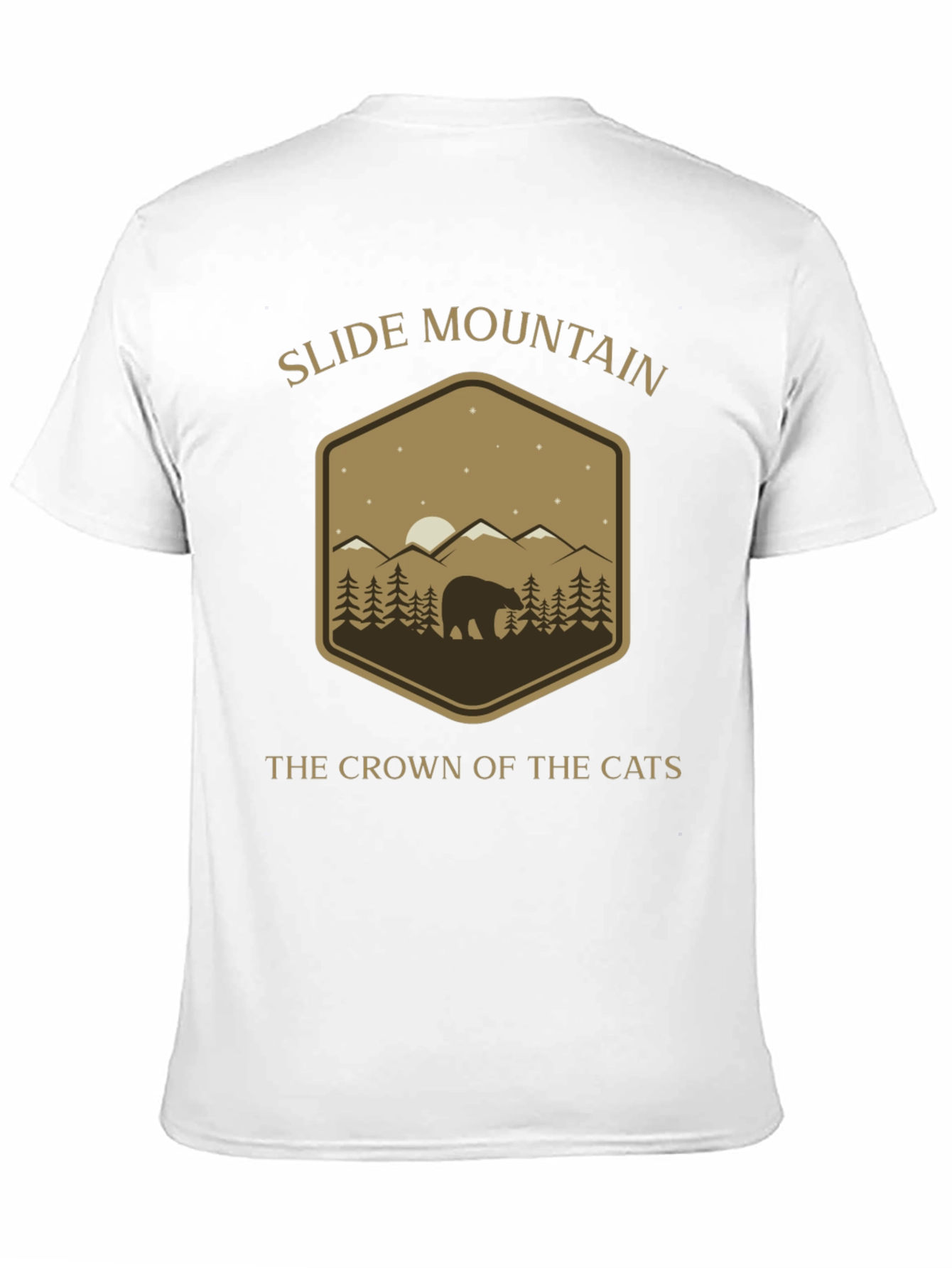 Slide Mountain Graphic Tee - Catskill Bear