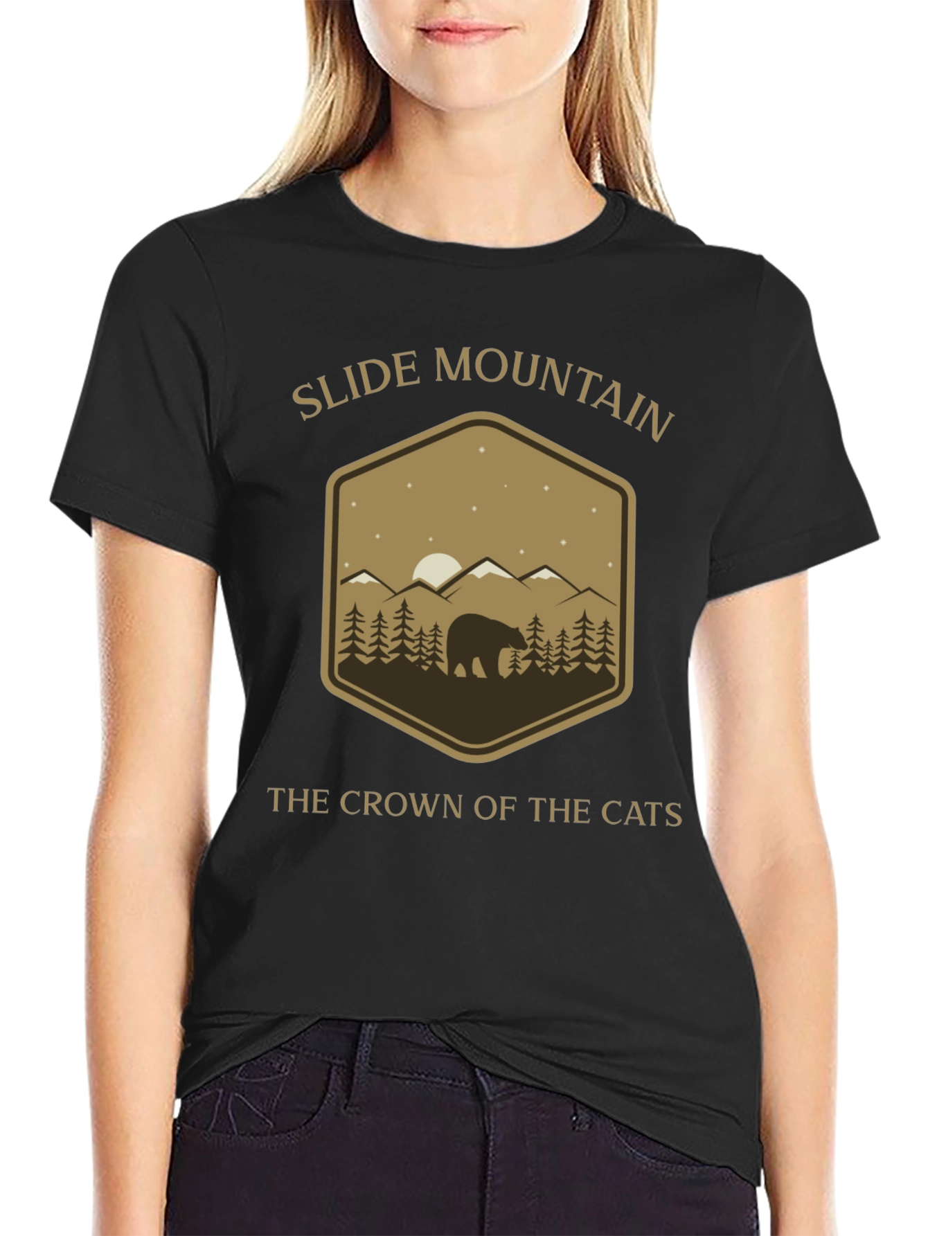 Slide Mountain Graphic Tee - Catskill Bear