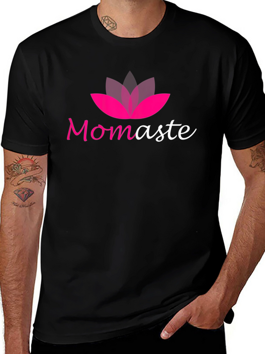 Momaste Graphic T-Shirt - Yoga Lotus Design