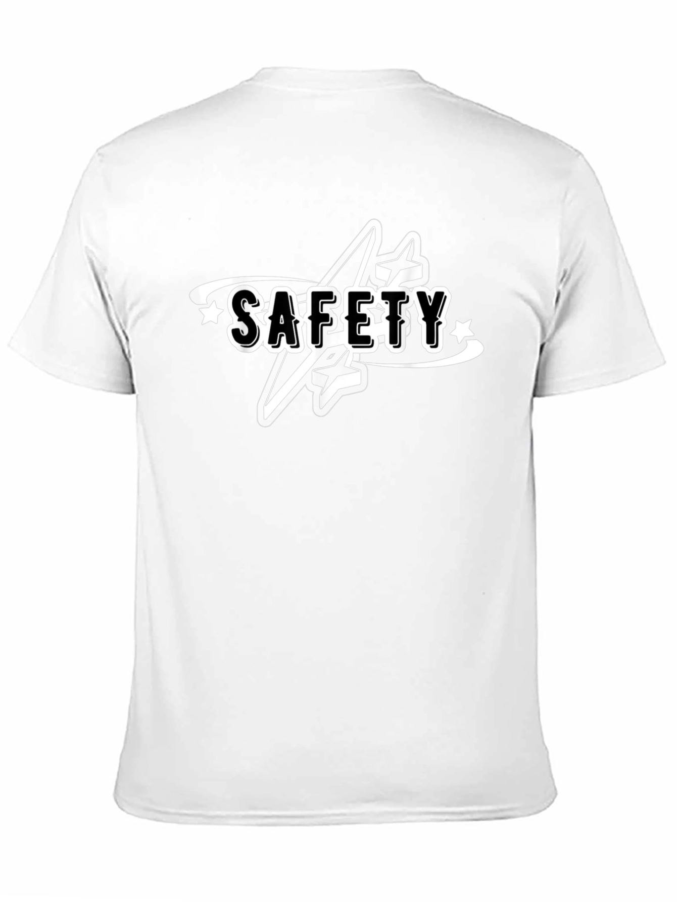 Safety Graphic Black T-Shirt