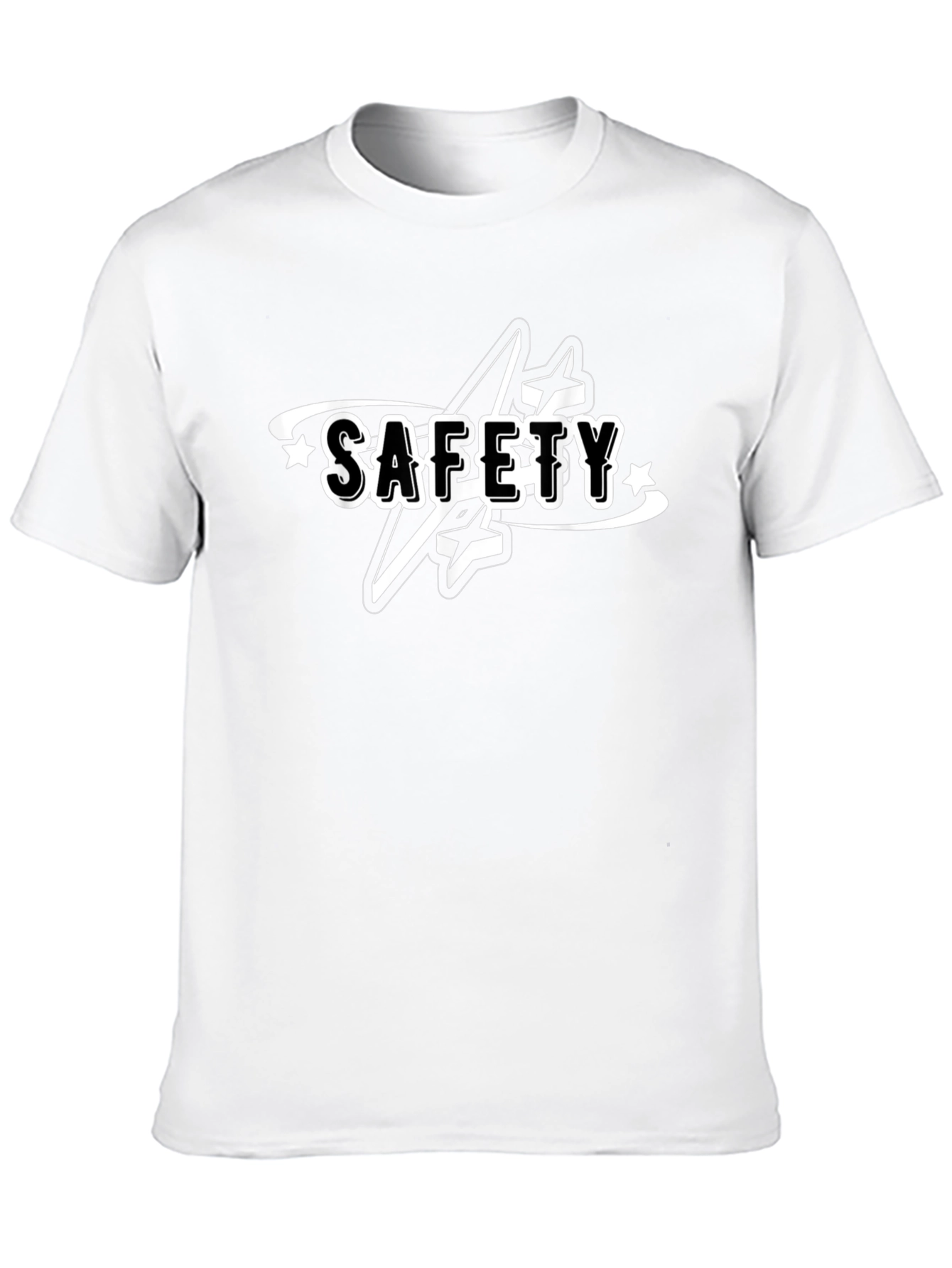 Safety Graphic Black T-Shirt