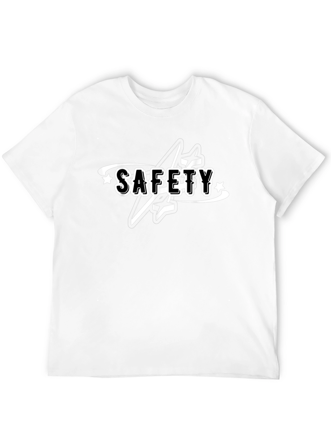 Safety Graphic Black T-Shirt