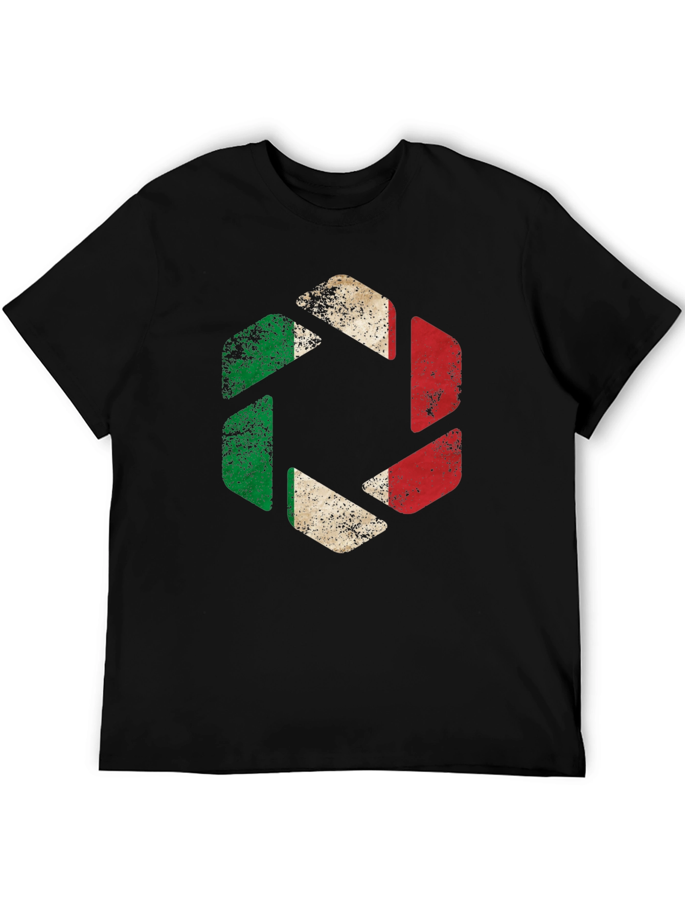 Italian Flag Camera Aperture T-Shirt