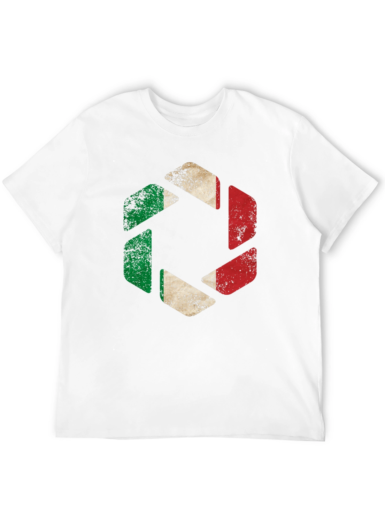 Italian Flag Camera Aperture T-Shirt