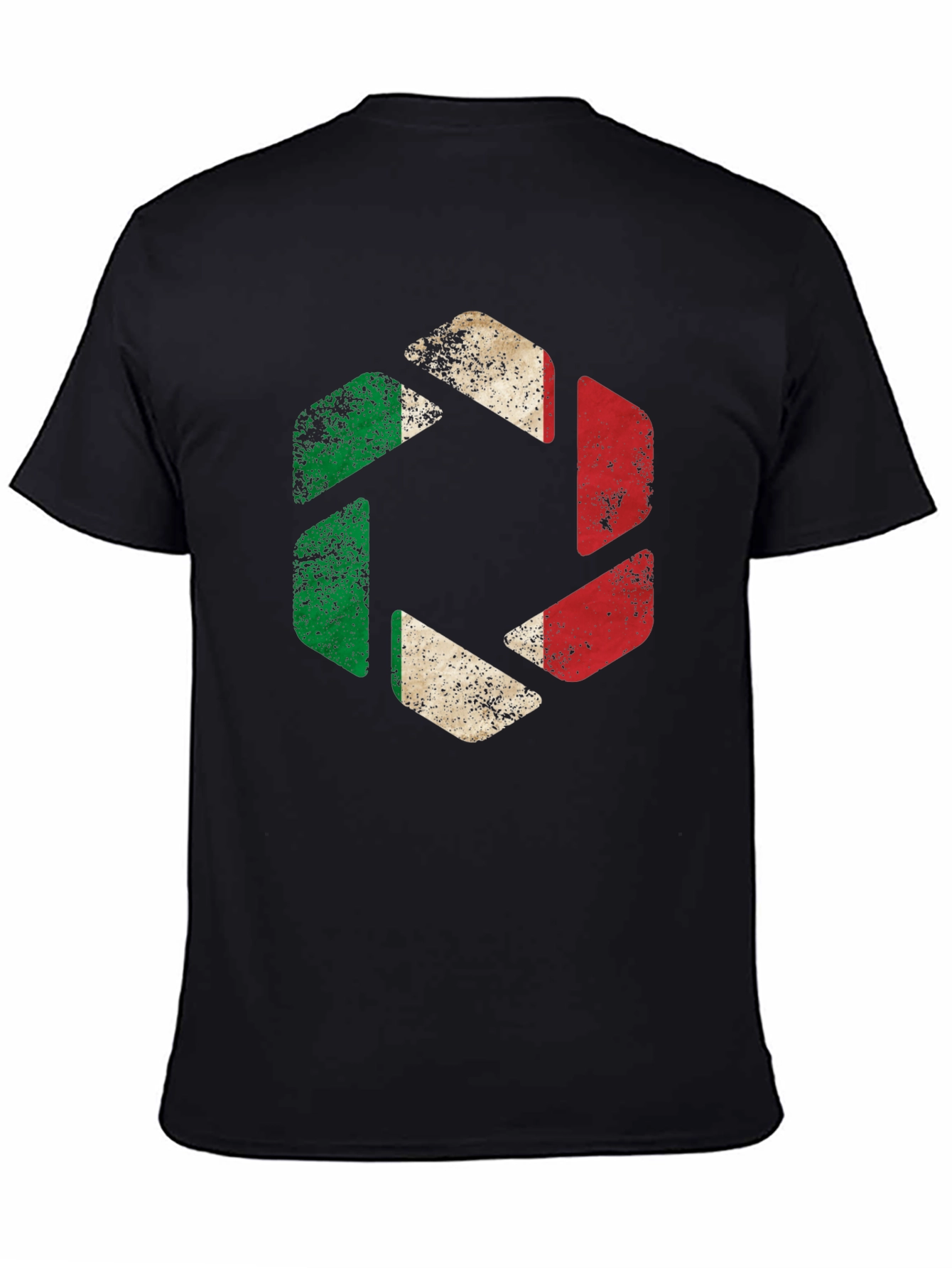 Italian Flag Camera Aperture T-Shirt