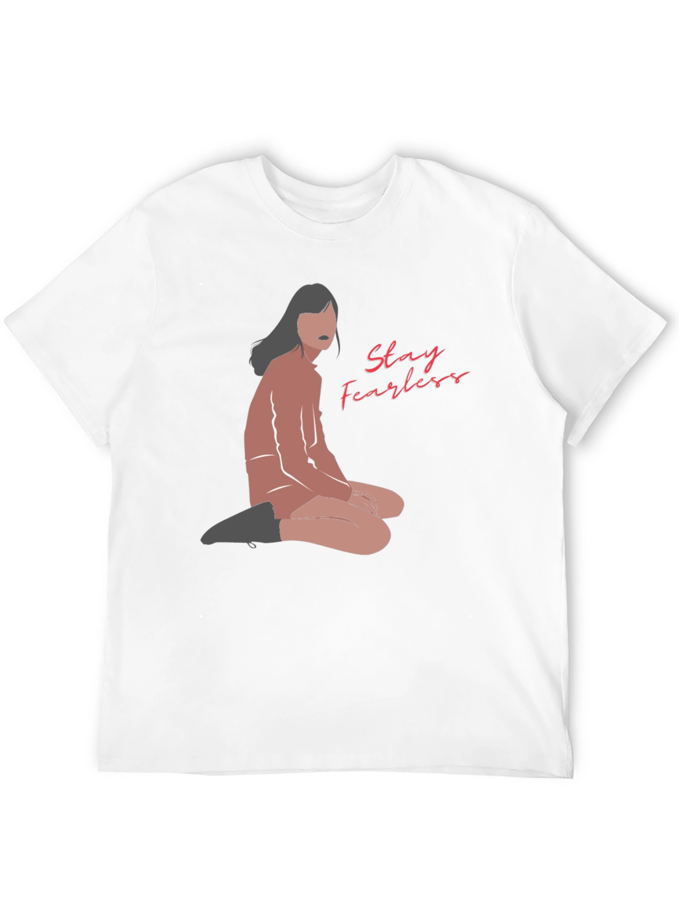 Stay Fearless Graphic Tee - Unisex Black T-Shirt
