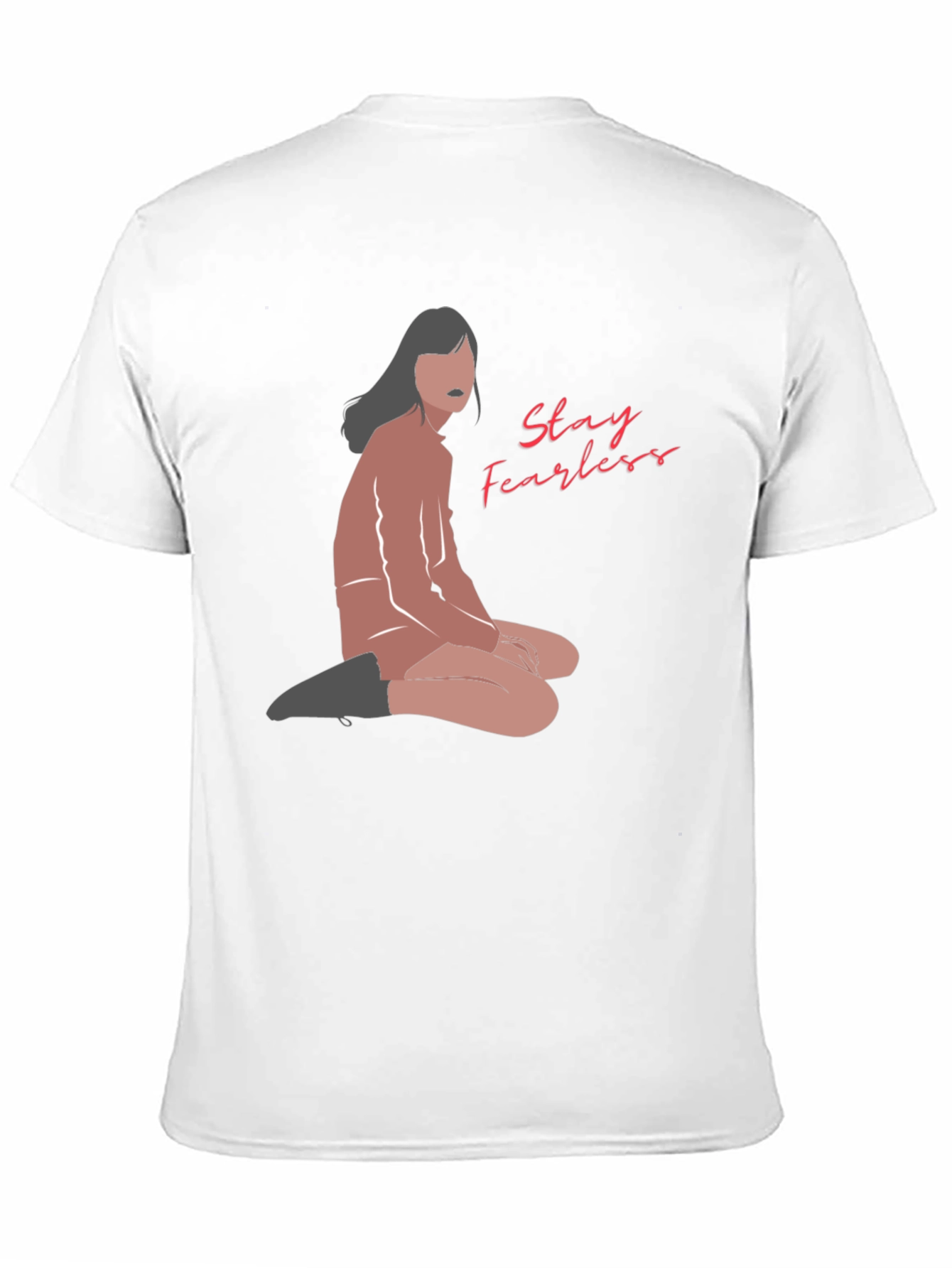 Stay Fearless Graphic Tee - Unisex Black T-Shirt