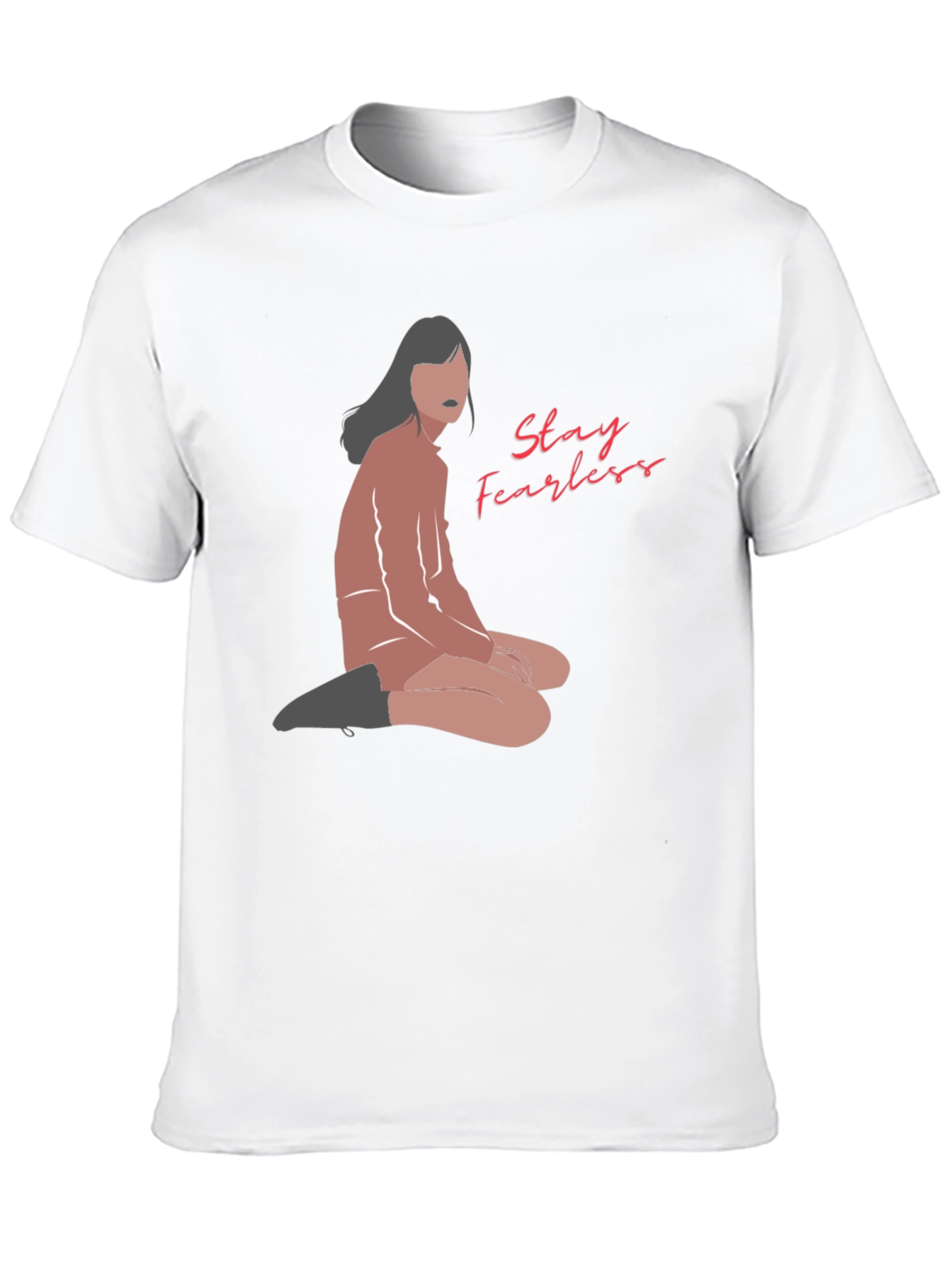 Stay Fearless Graphic Tee - Unisex Black T-Shirt