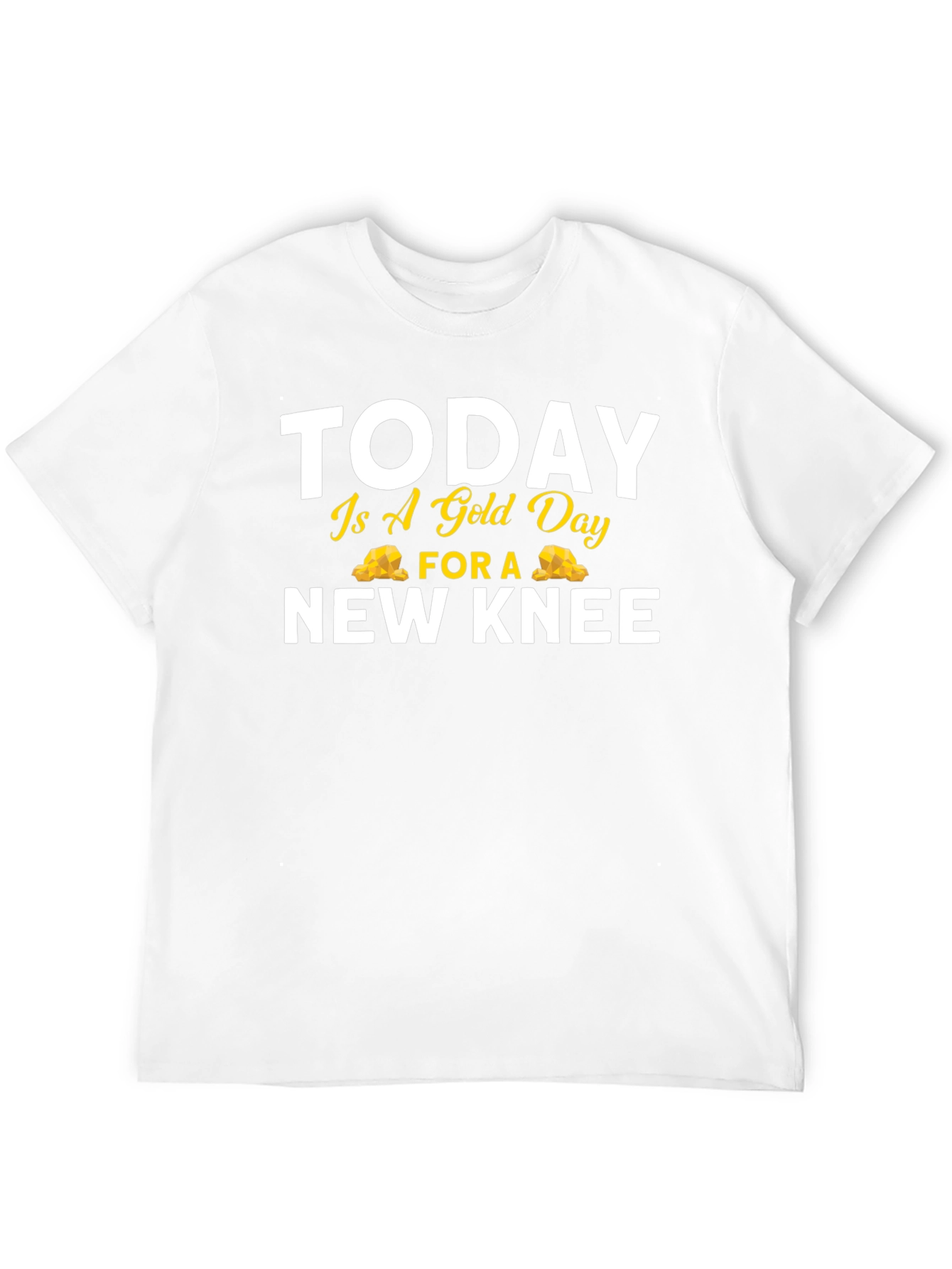 Funny Gold Day New Knee Replacement T-Shirt