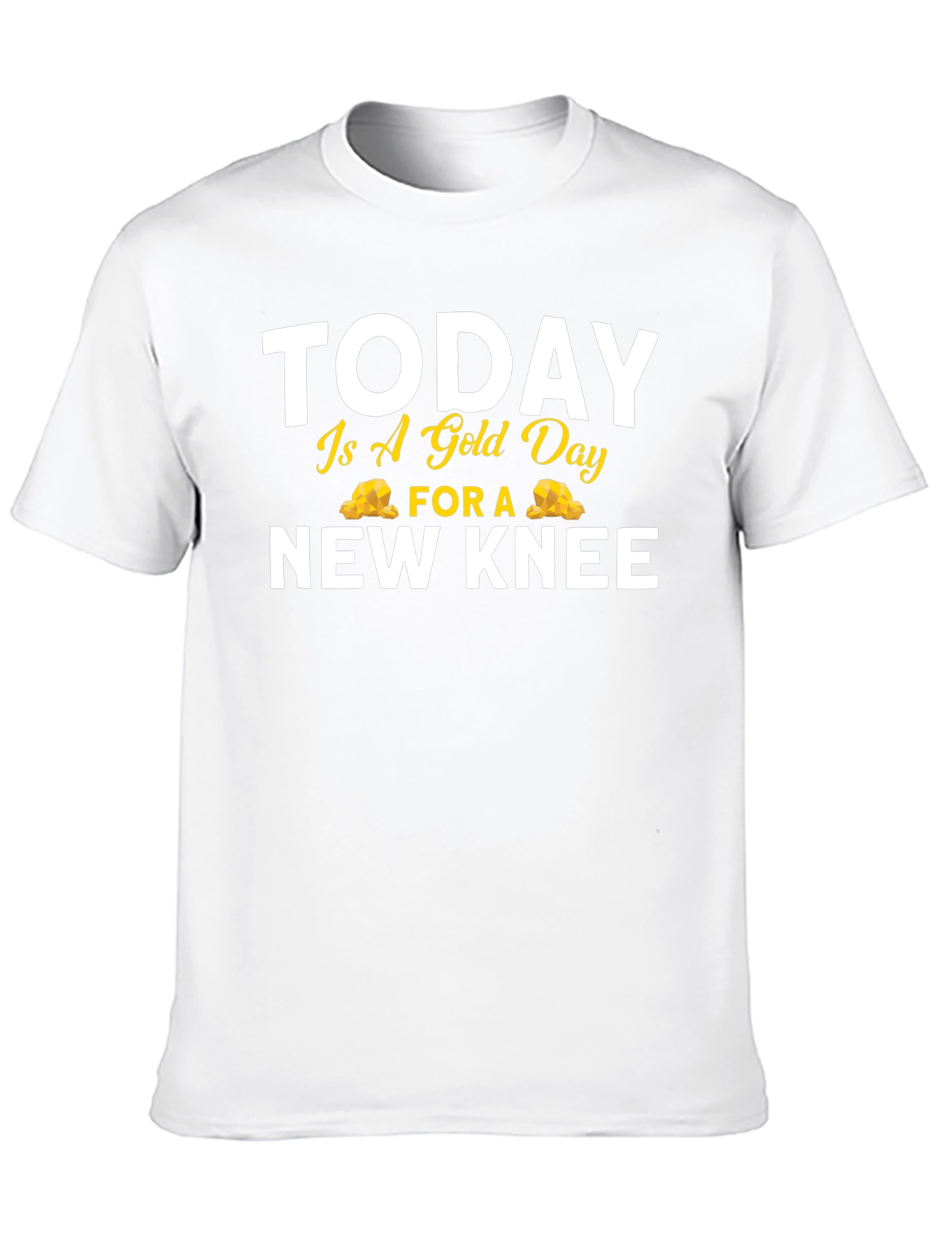 Funny Gold Day New Knee Replacement T-Shirt