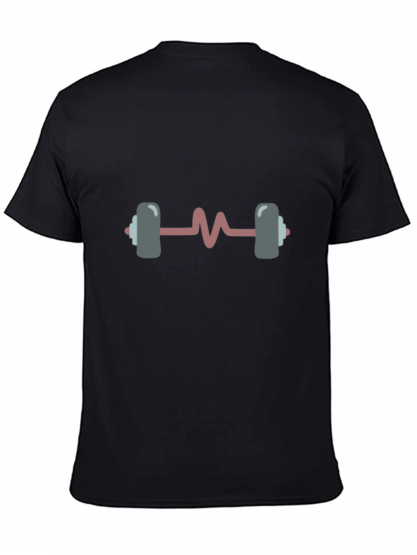 Heartbeat Barbell T-Shirt - Gym Life