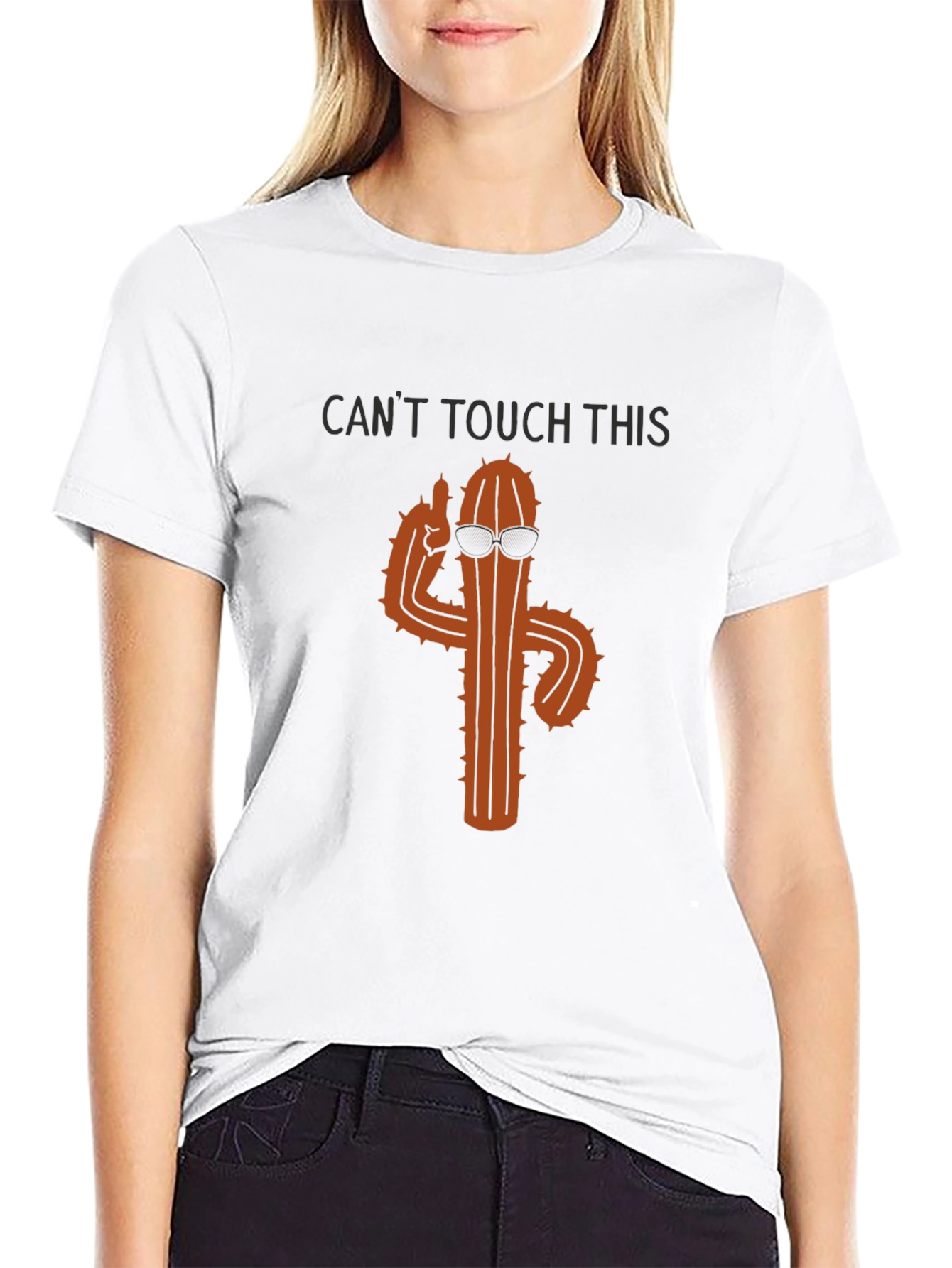 Cactus Cool T-Shirt - Dont Touch This Graphic Tee