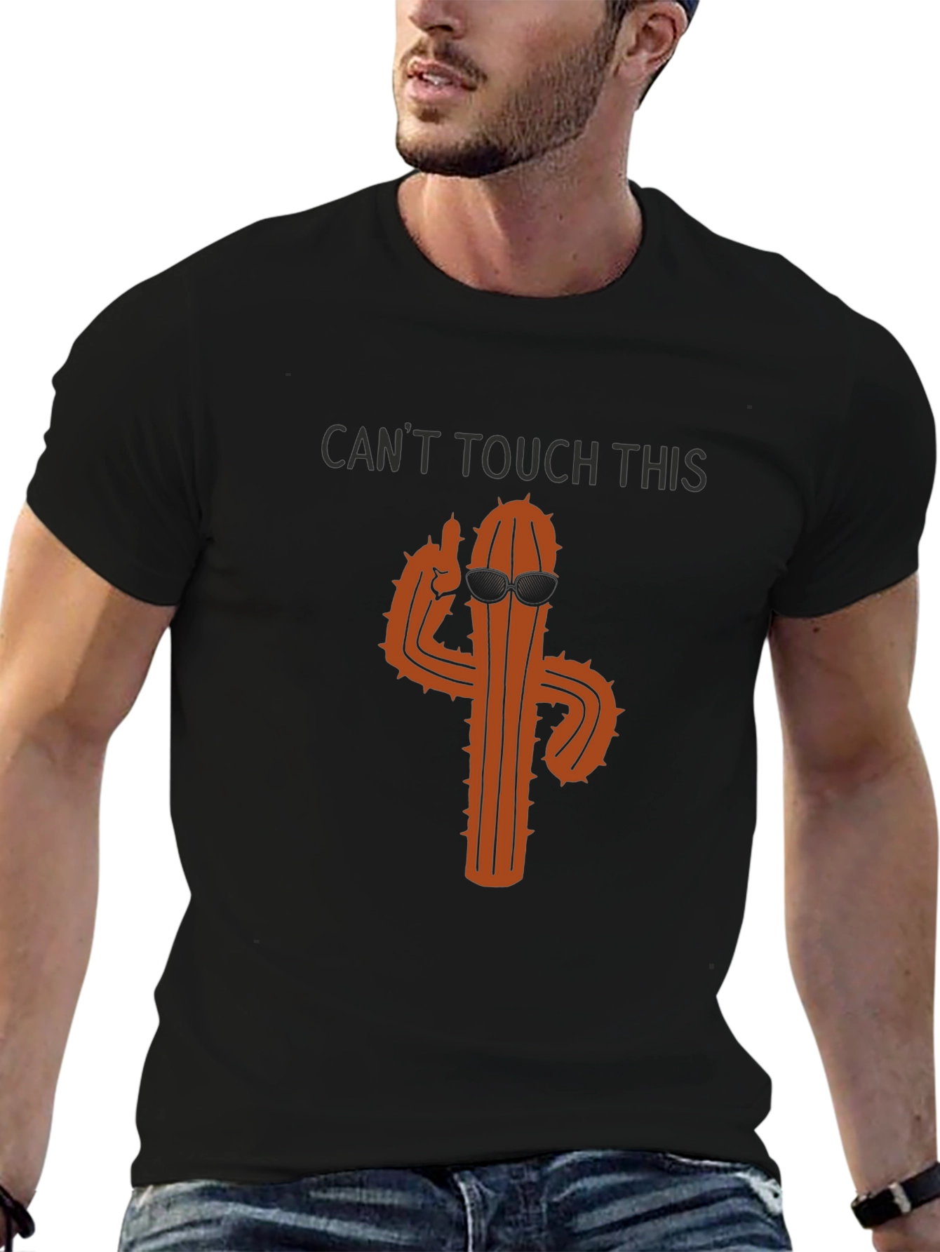 Cactus Cool T-Shirt - Dont Touch This Graphic Tee