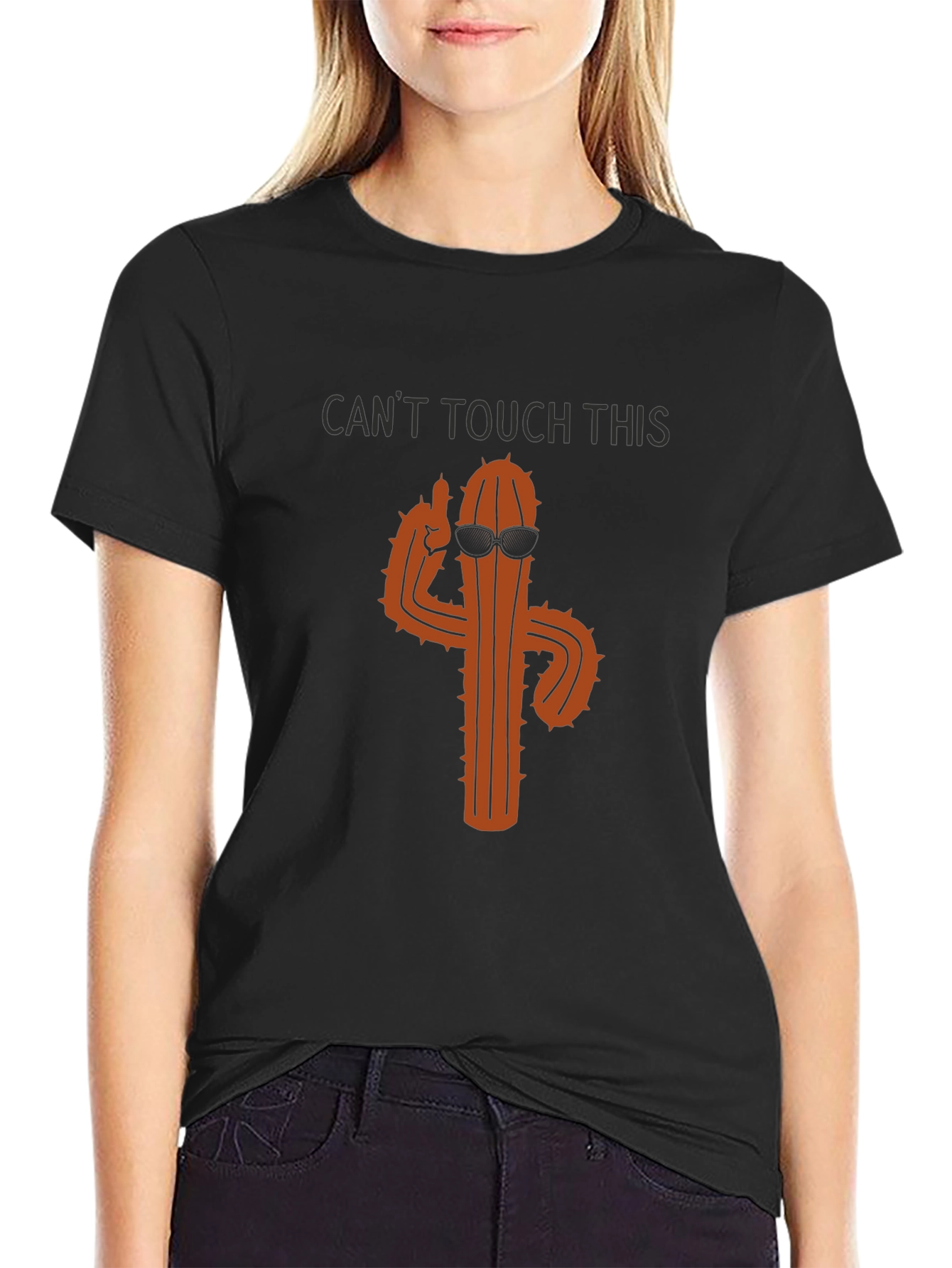 Cactus Cool T-Shirt - Dont Touch This Graphic Tee