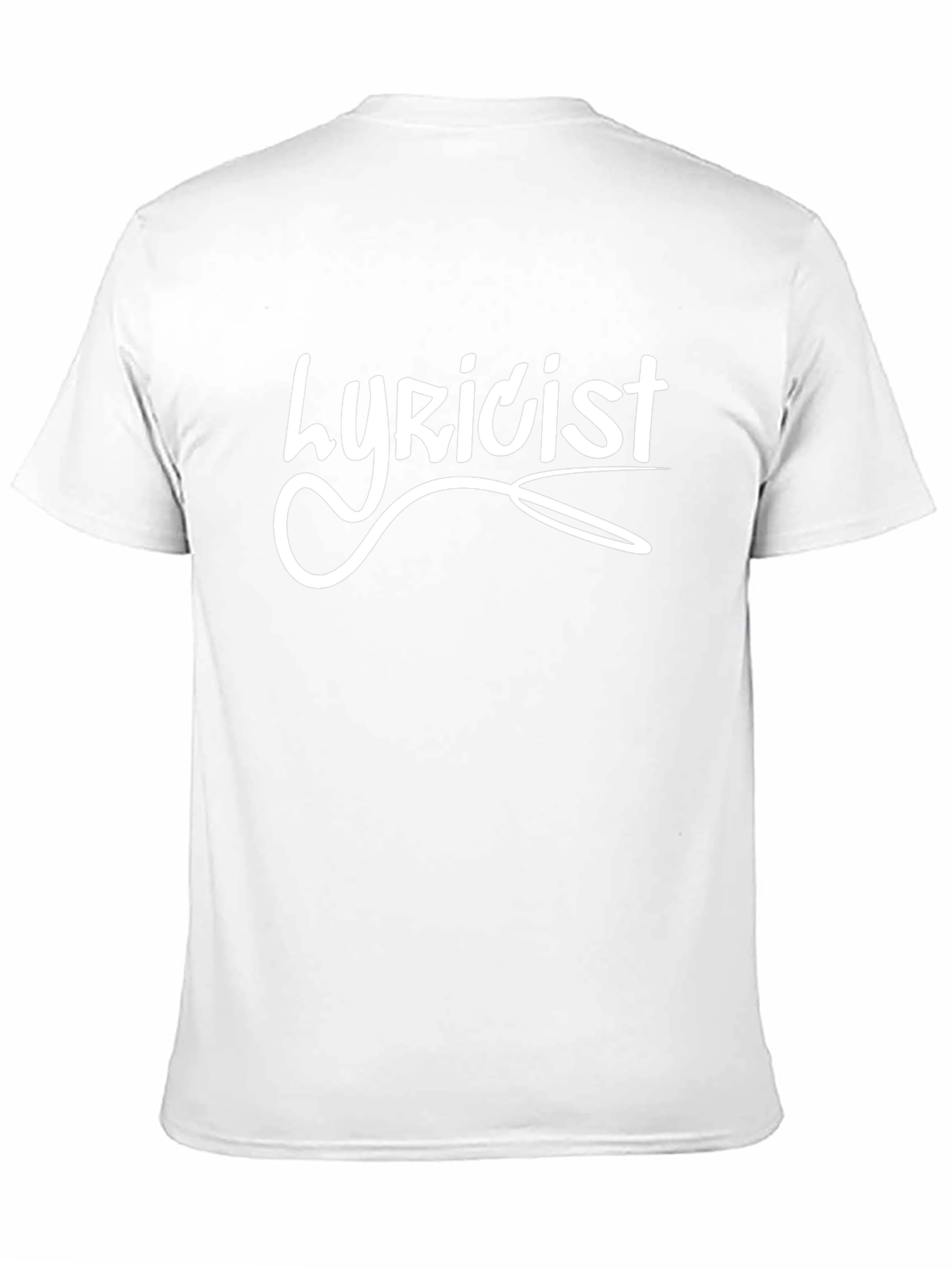 Lyricist Black T-Shirt - Music Writer Tee