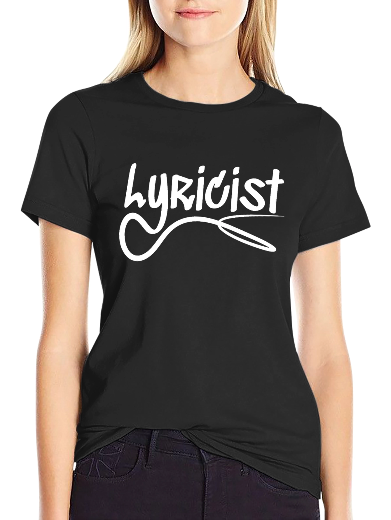Lyricist Black T-Shirt - Music Writer Tee