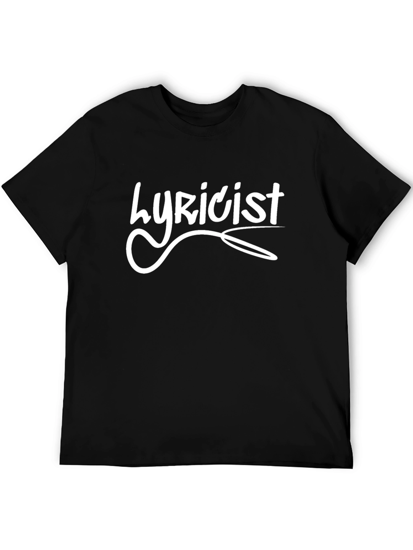 Lyricist Black T-Shirt - Music Writer Tee