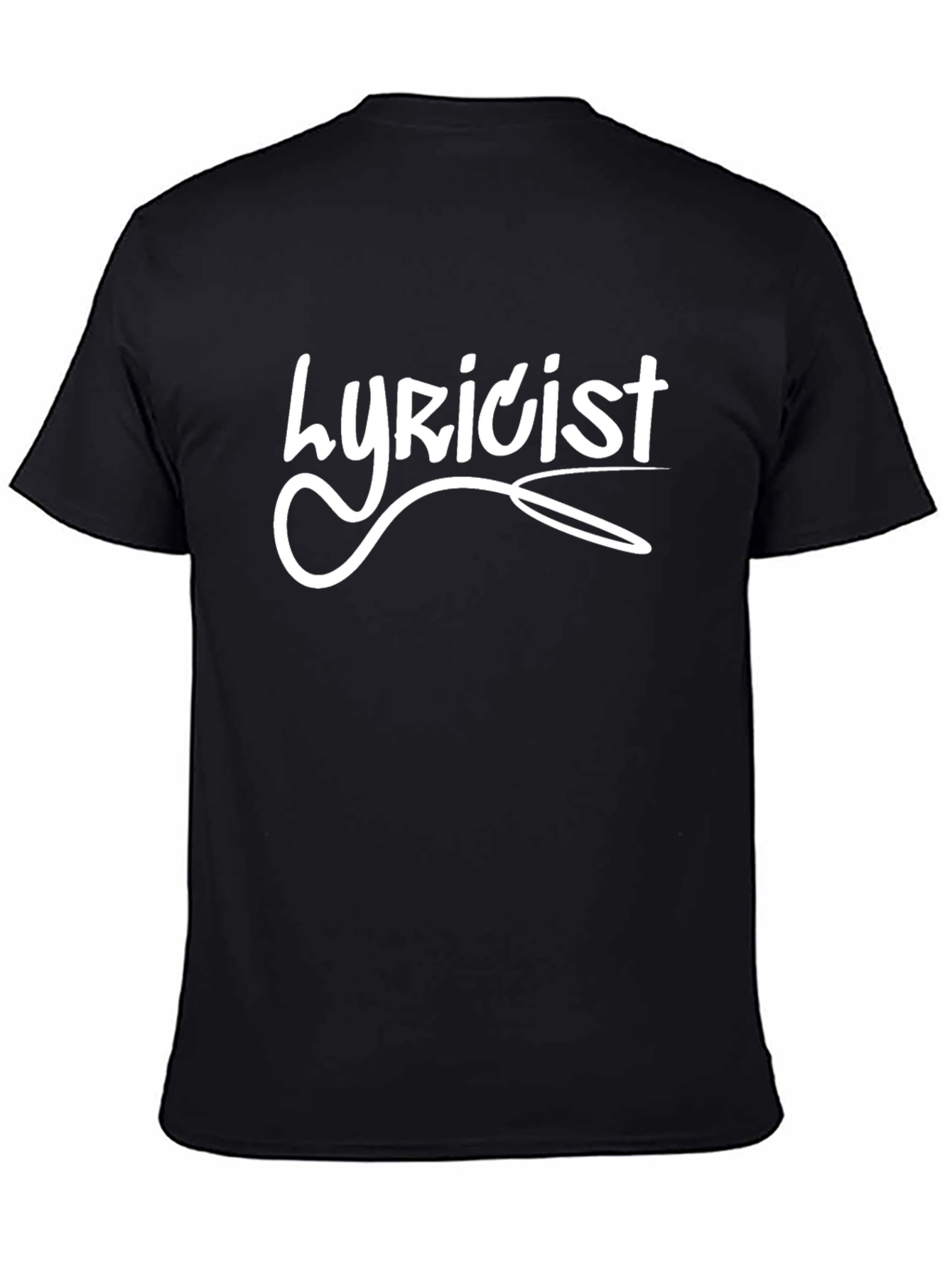 Lyricist Black T-Shirt - Music Writer Tee